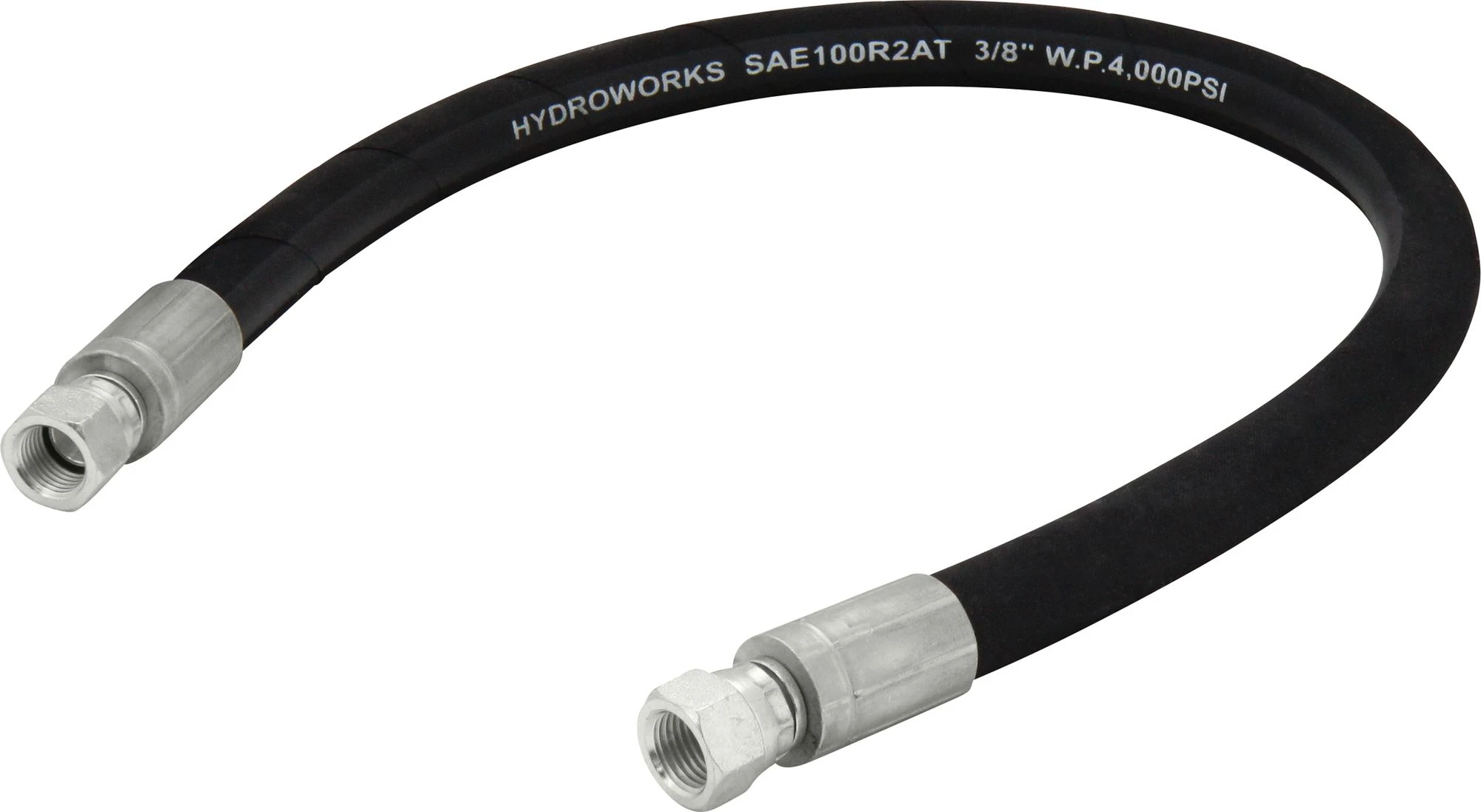 3/8 in. JICF Swivel Fittings x 3/8 in. Hose Assemblies | Hydroworks ...