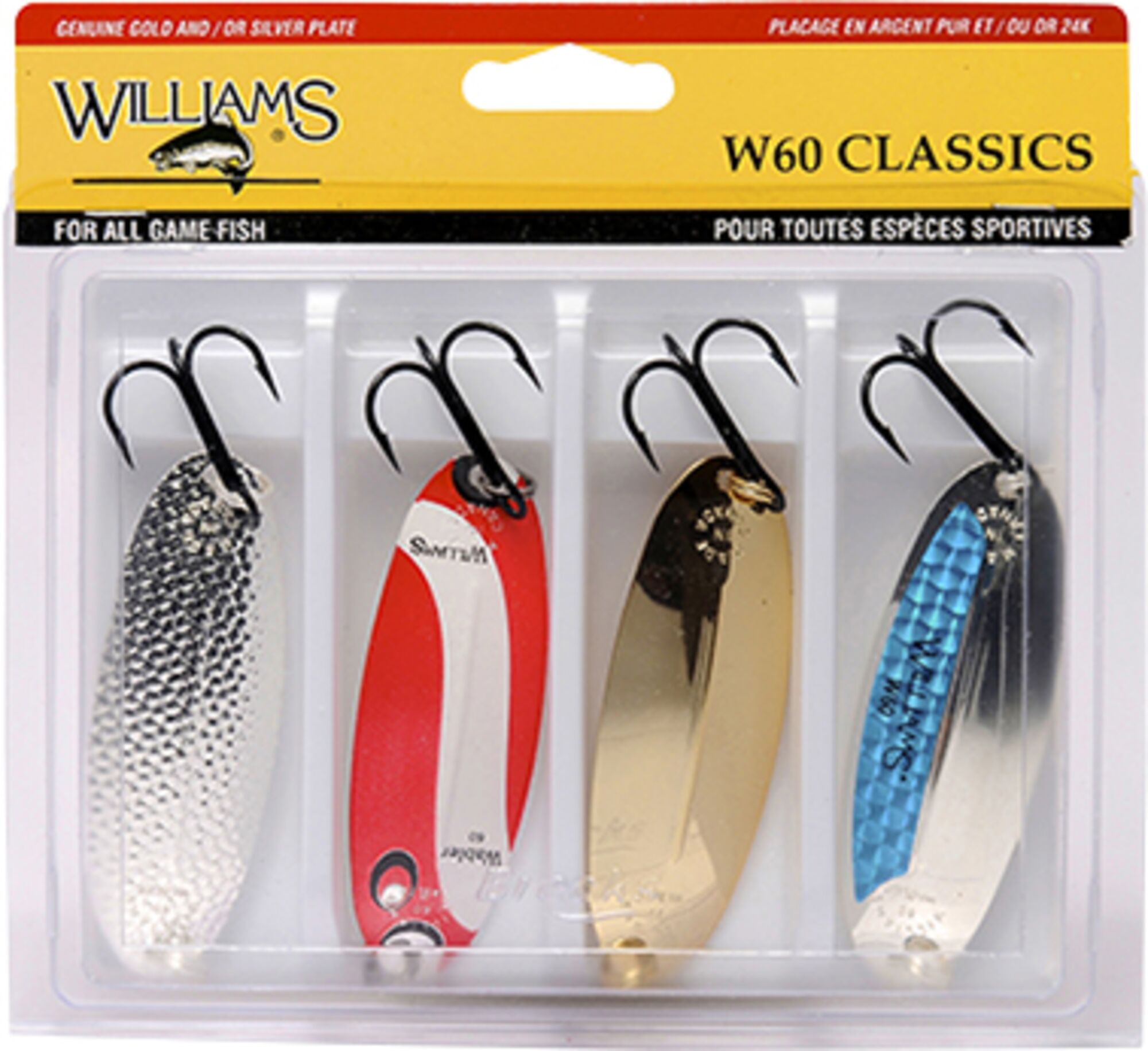 4 pc Classics Fishing Spoon Lures | WILLIAMS | Princess Auto 4 pc Classics Fishing Spoon Lures | WILLIAMS | Princess Auto