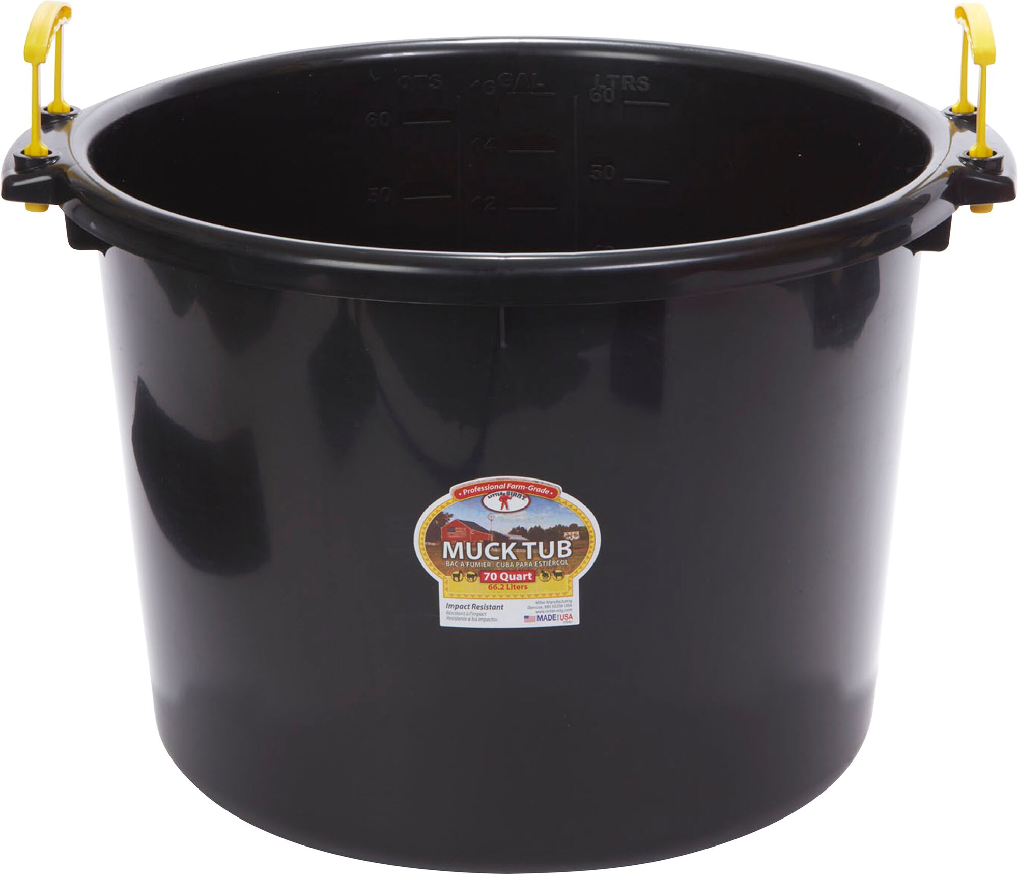 ◆プラスチックリトル SVWB-7042 70 qt. Round Plastic Tubs | Little Giant Miller | Princess Auto