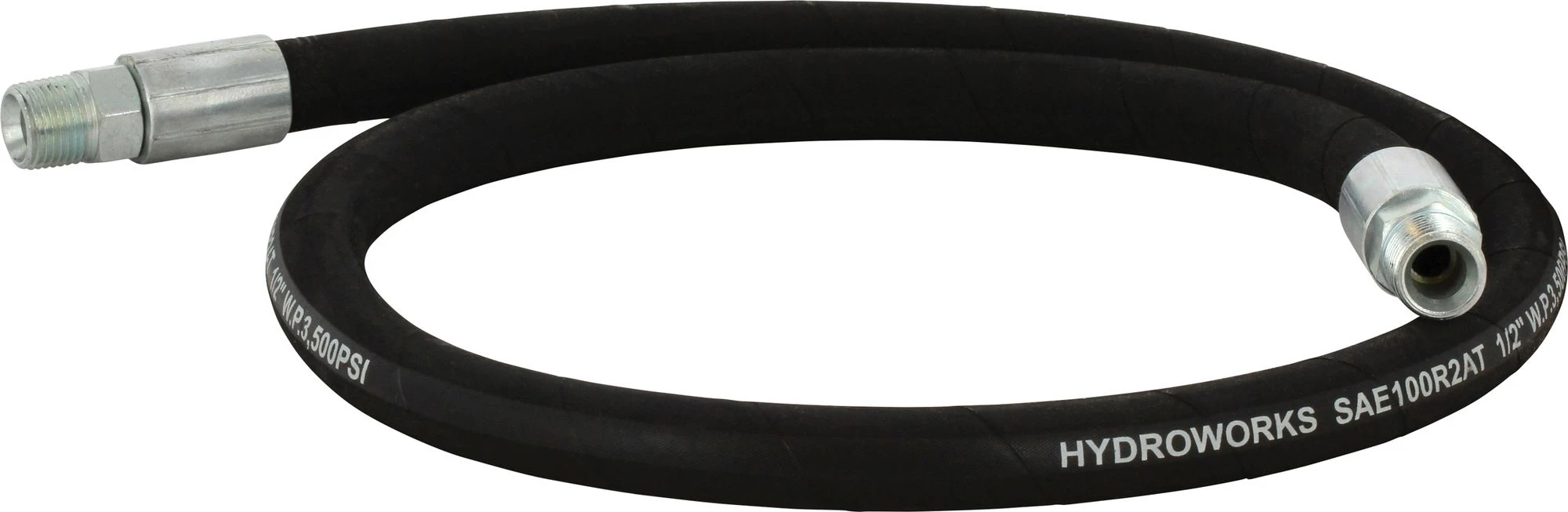 1/2 in. NPTM Rigid Fittings x 1/2 in. Hose Assemblies | Hydroworks ...