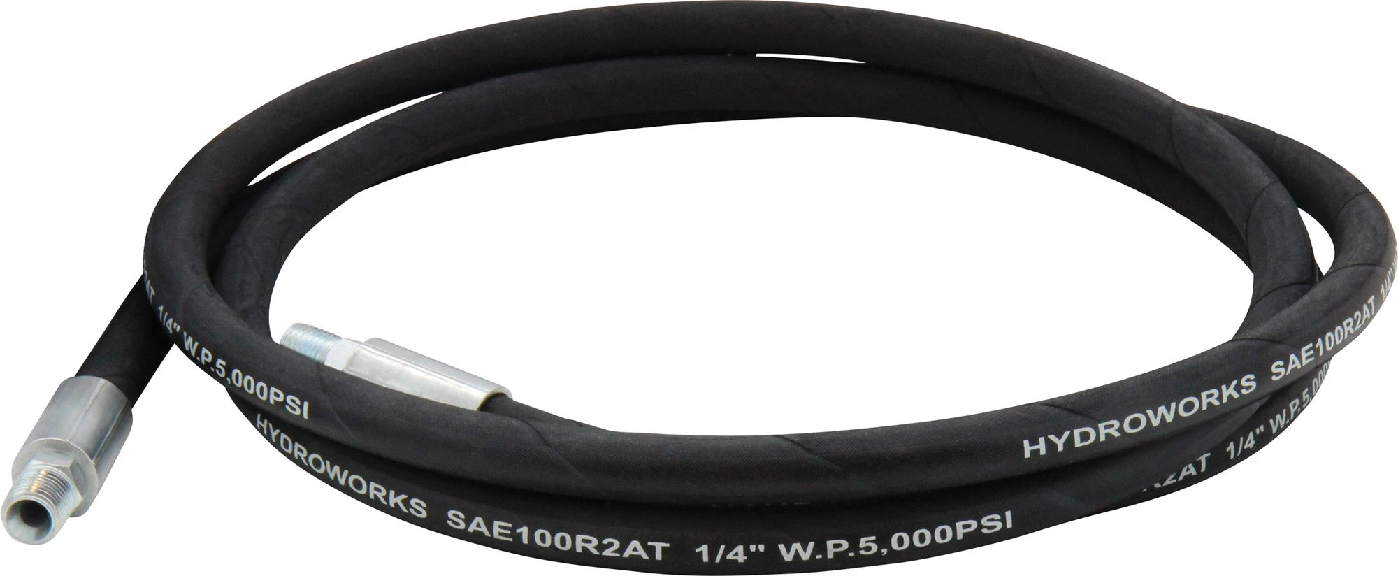 1/4 in. NPTM Rigid Fittings x 1/4 in. Hose Assemblies | Hydroworks ...