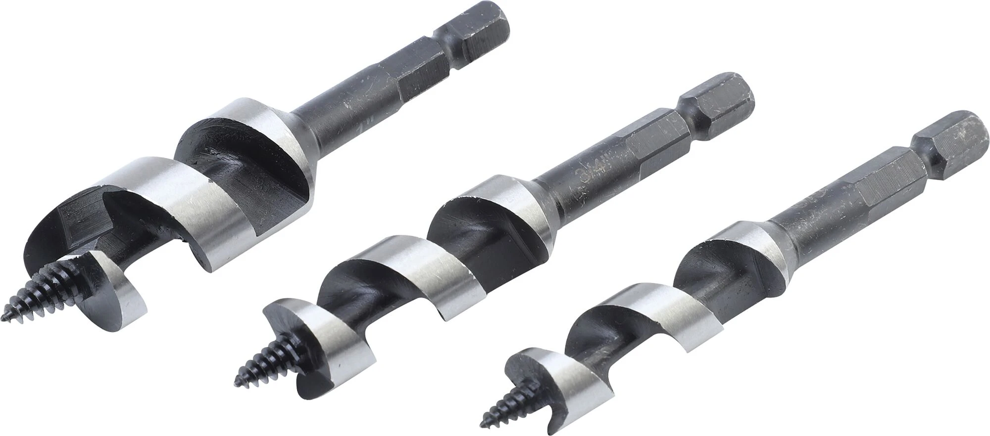 3 pc Stubby Auger Bit Set