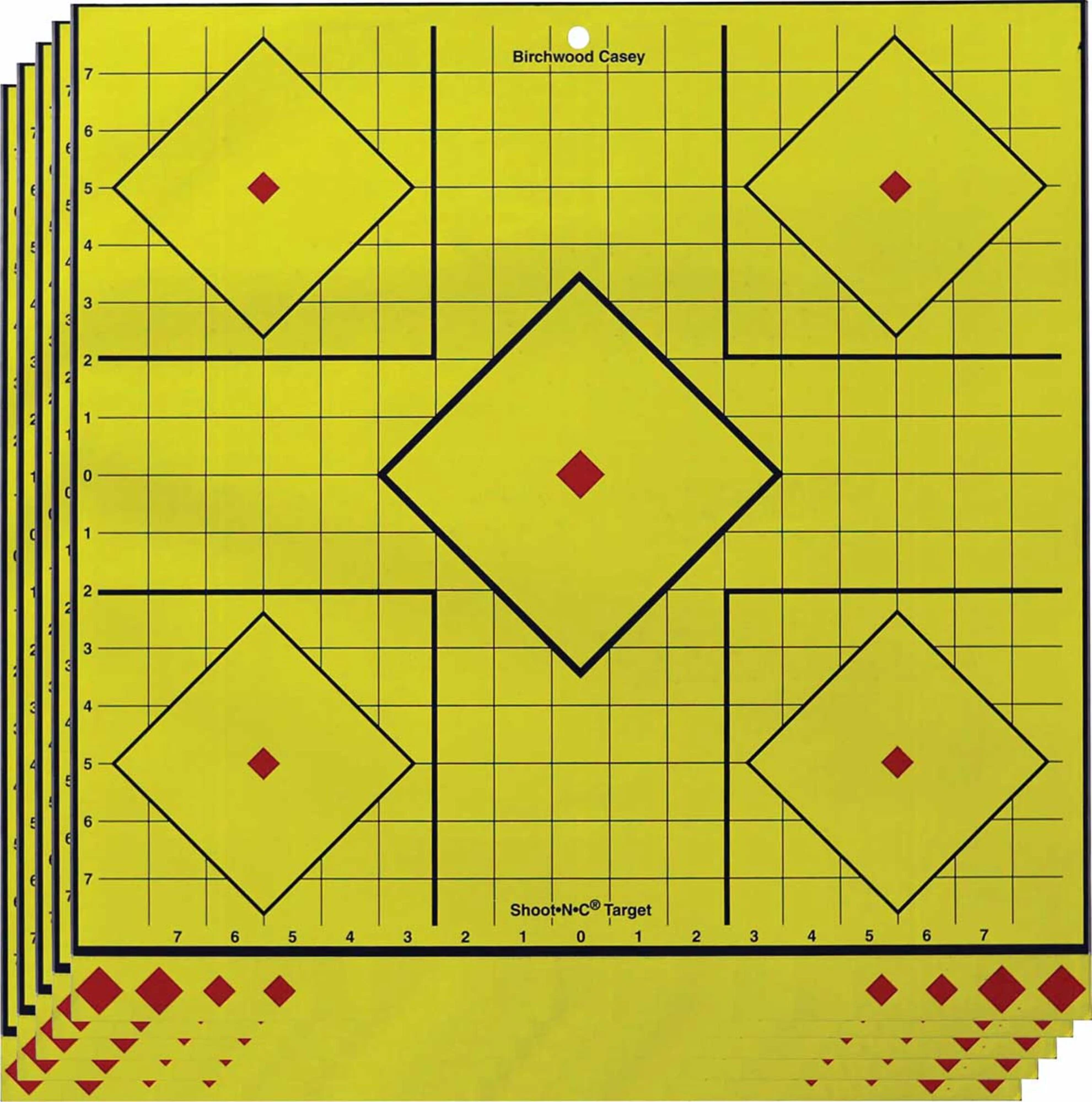 5 pk Paper Long Range Sight-In Targets