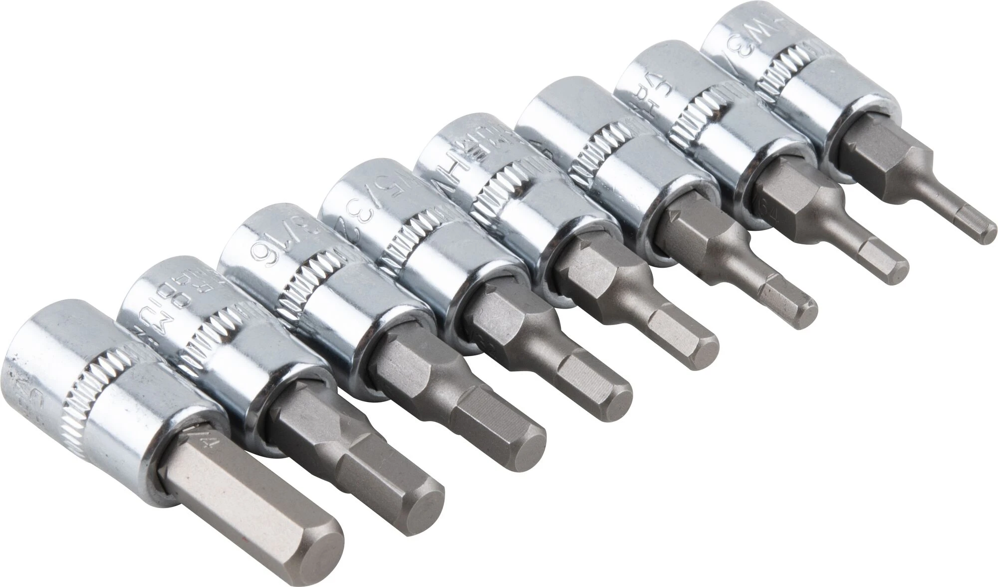 Embouts Magnétiques 8mm Pour Écrous - Douille Longue 150mm Tige Hex 1/4" CR-V - Lot De 2