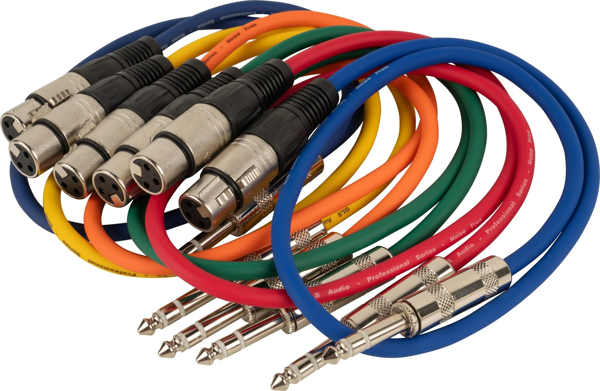 6 pk 2 ft Patch Cables