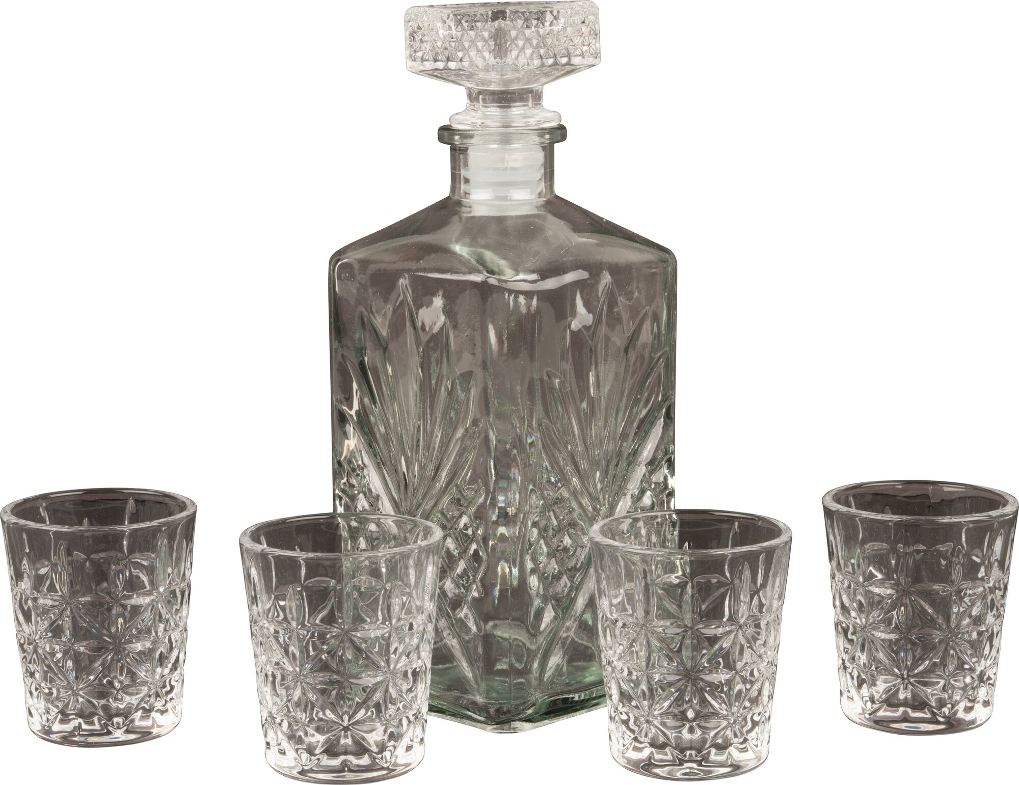 5 pc 18 oz Vodka Set