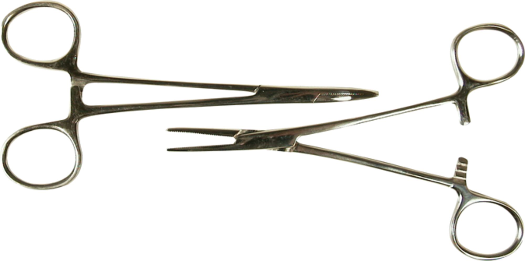 2 pc 5 in. Straight and Curved Locking Clamp Set