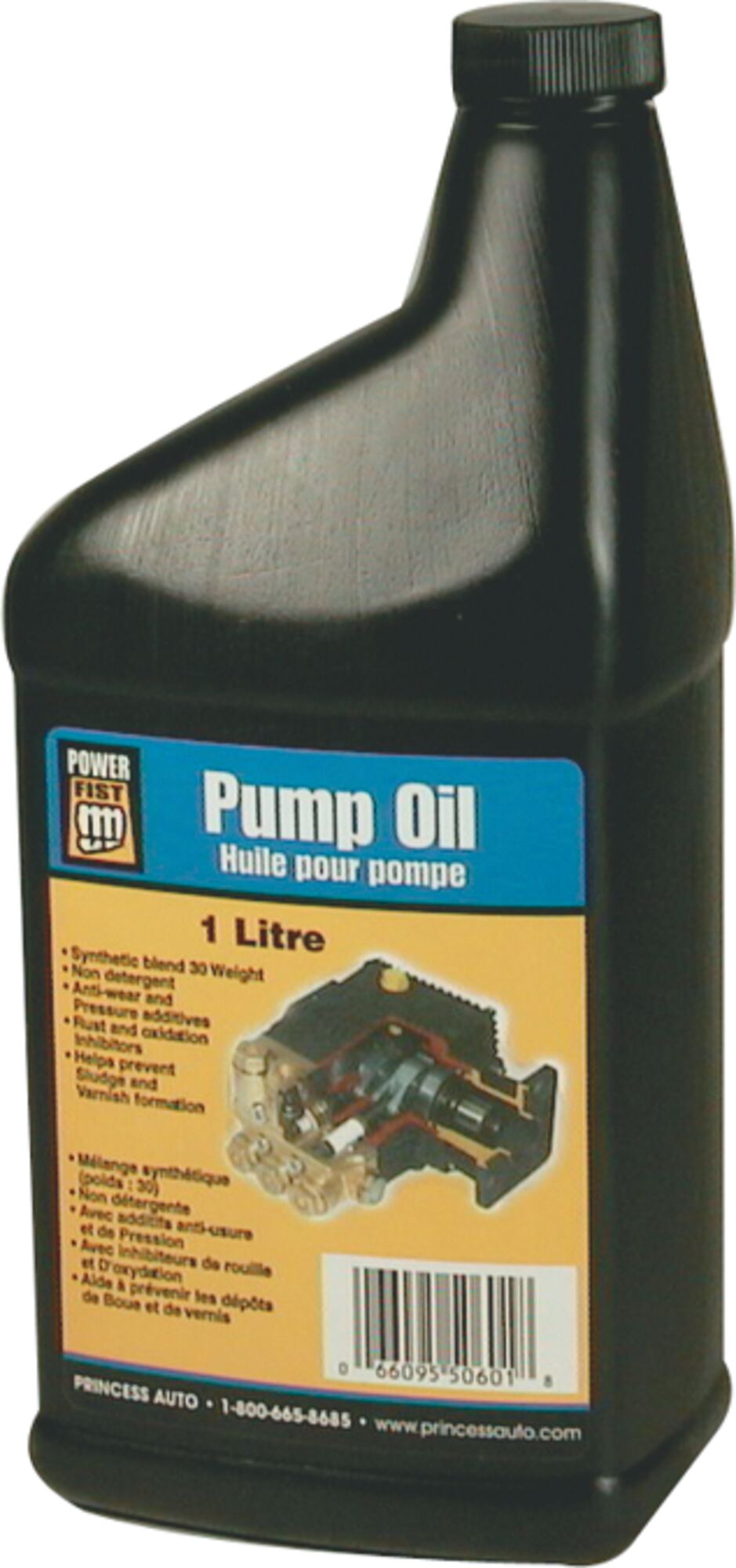 1 Litre Synthetic Blend Pressure Washer Pump Oil