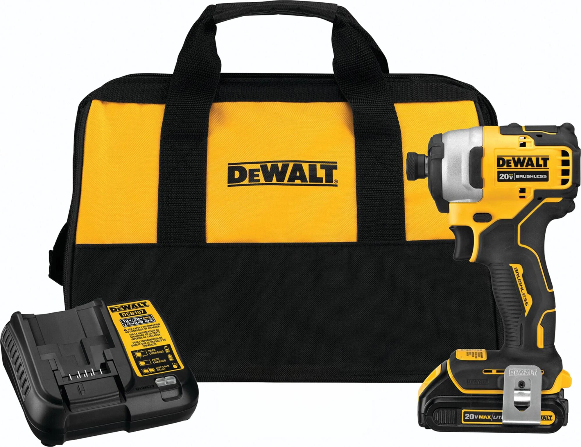 20V 1/4 in. dr Impact Driver Kit