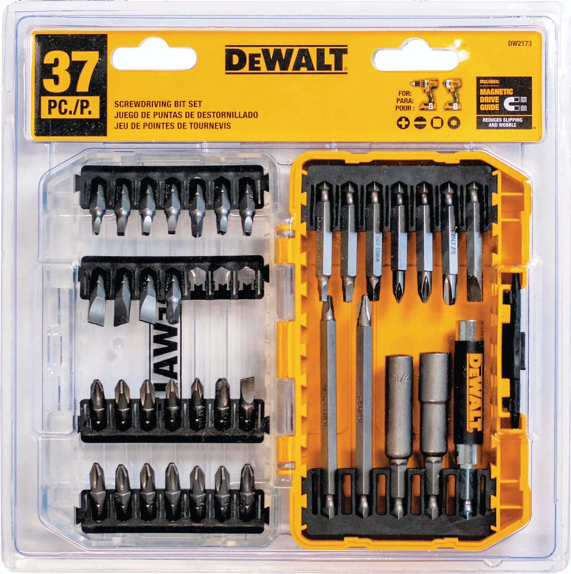 37 pc Screwdriving Bit Set