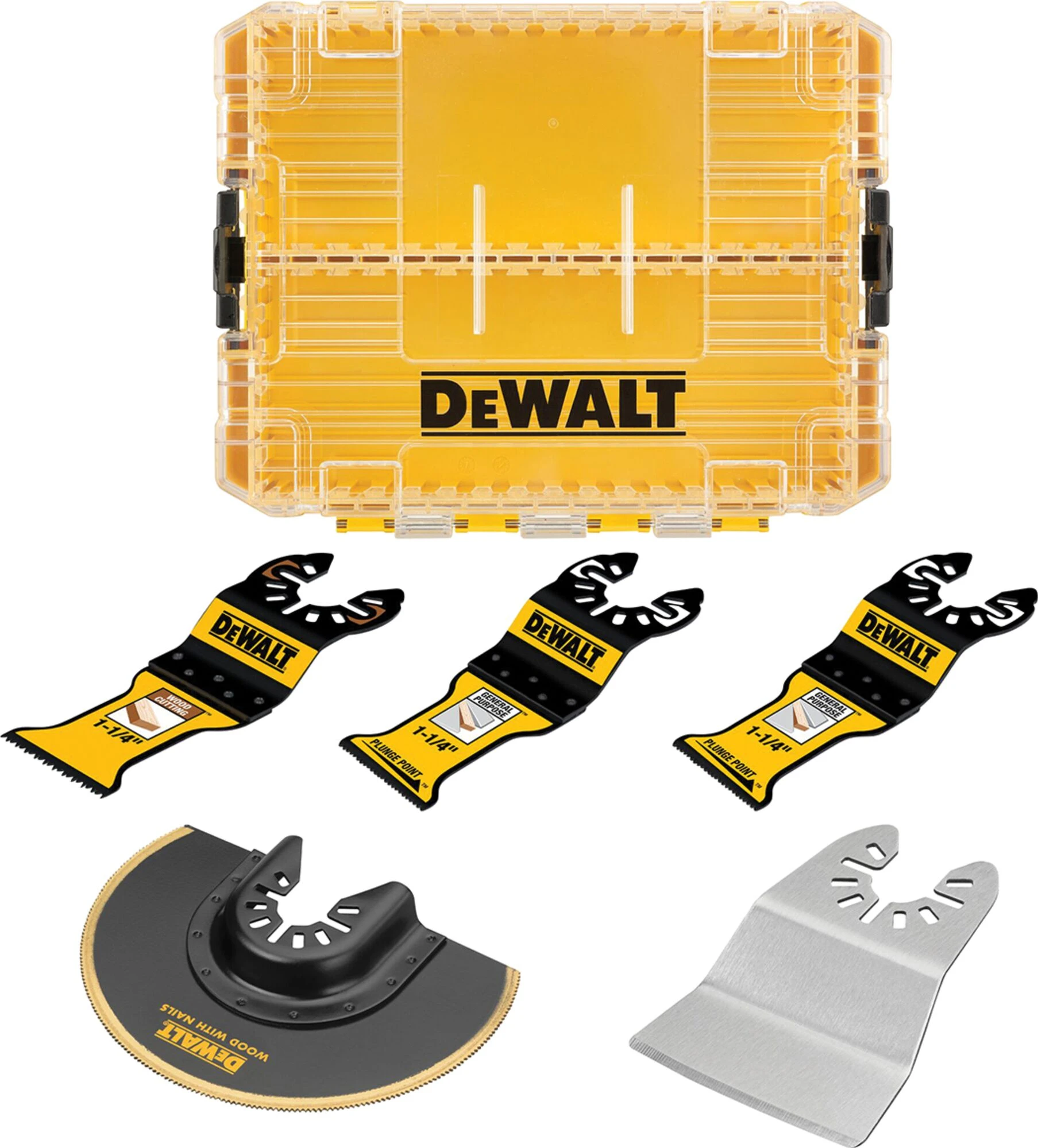 5 pc General Purpose Oscillating Blade Kit