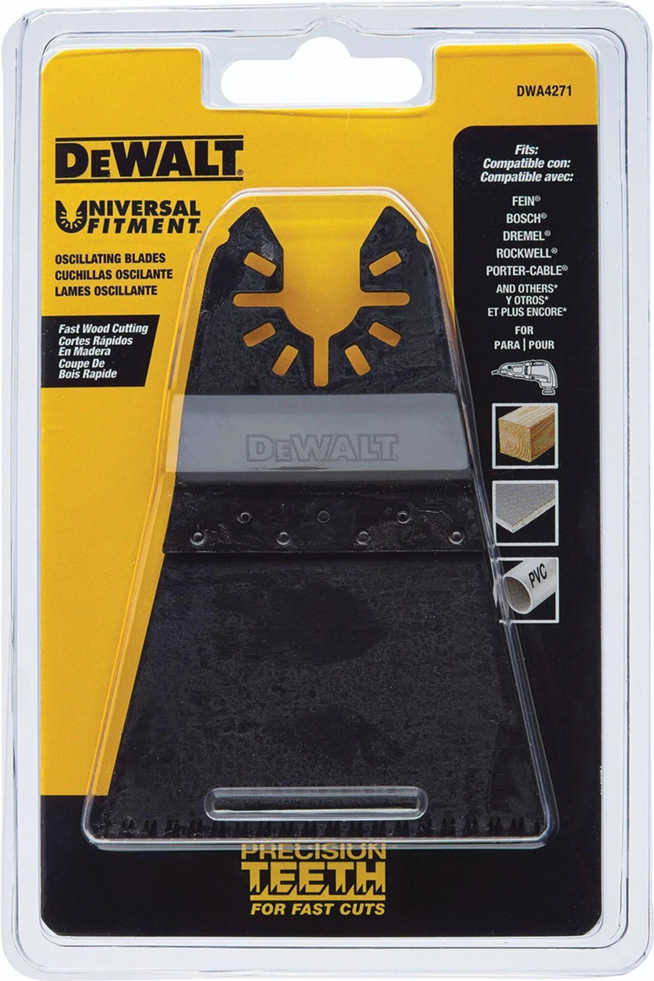 2-1/2 in. Precision Fast Wood Cutting Oscillating Blade