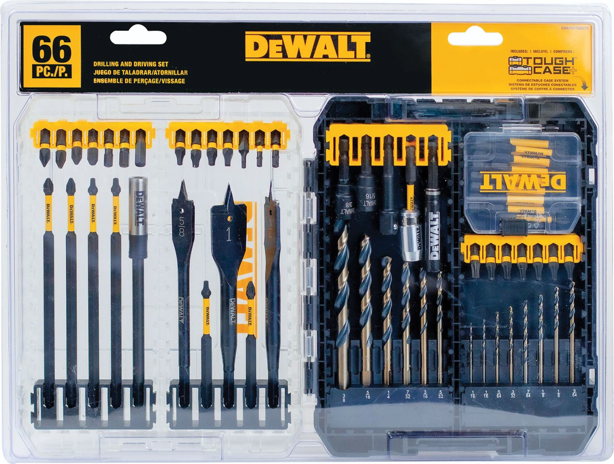 66 pc Drill/Driver Bit Set