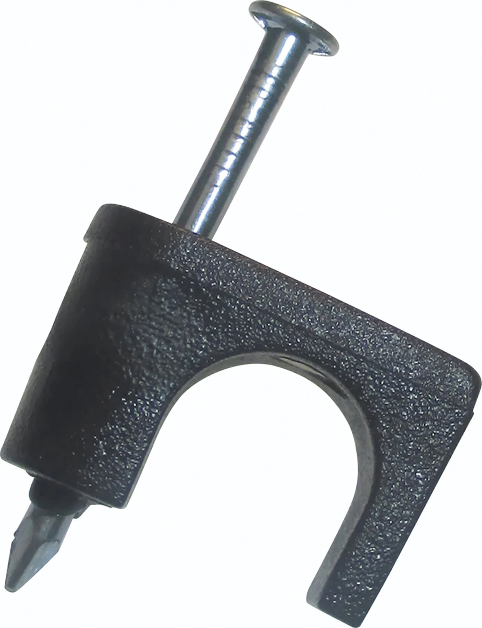 25 pk 1/4 in. Black Coaxial Wood Staples