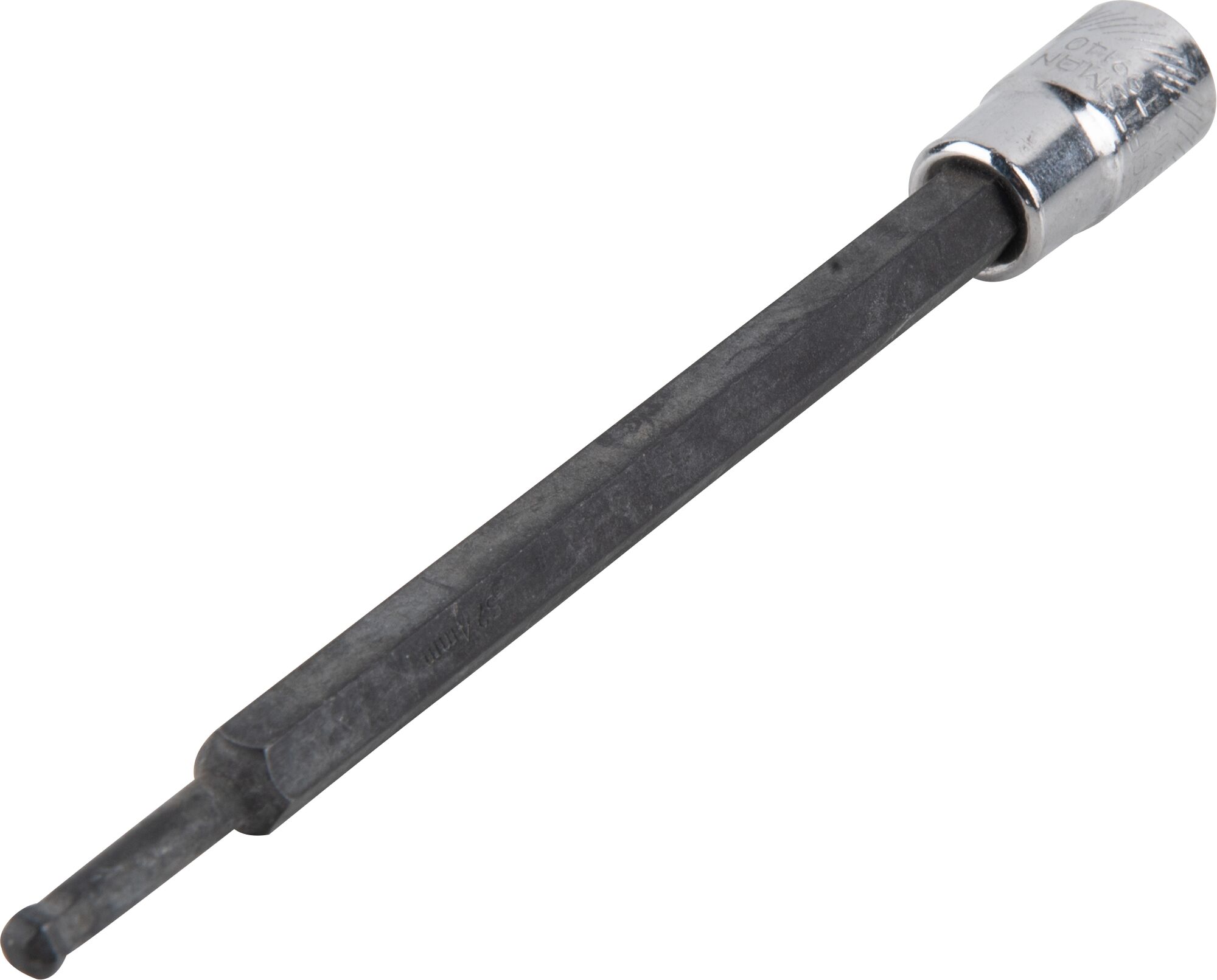 4 mm x 1/4 in. dr Hex Long Socket
