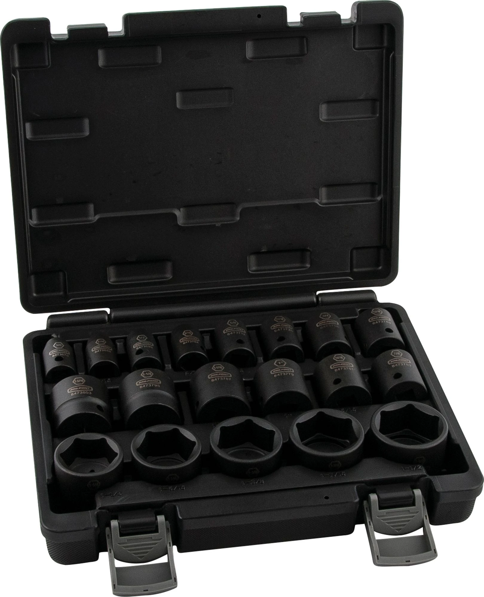 1/2 in. dr SAE Shallow Impact Socket Sets | Pro.Point | Princess Auto