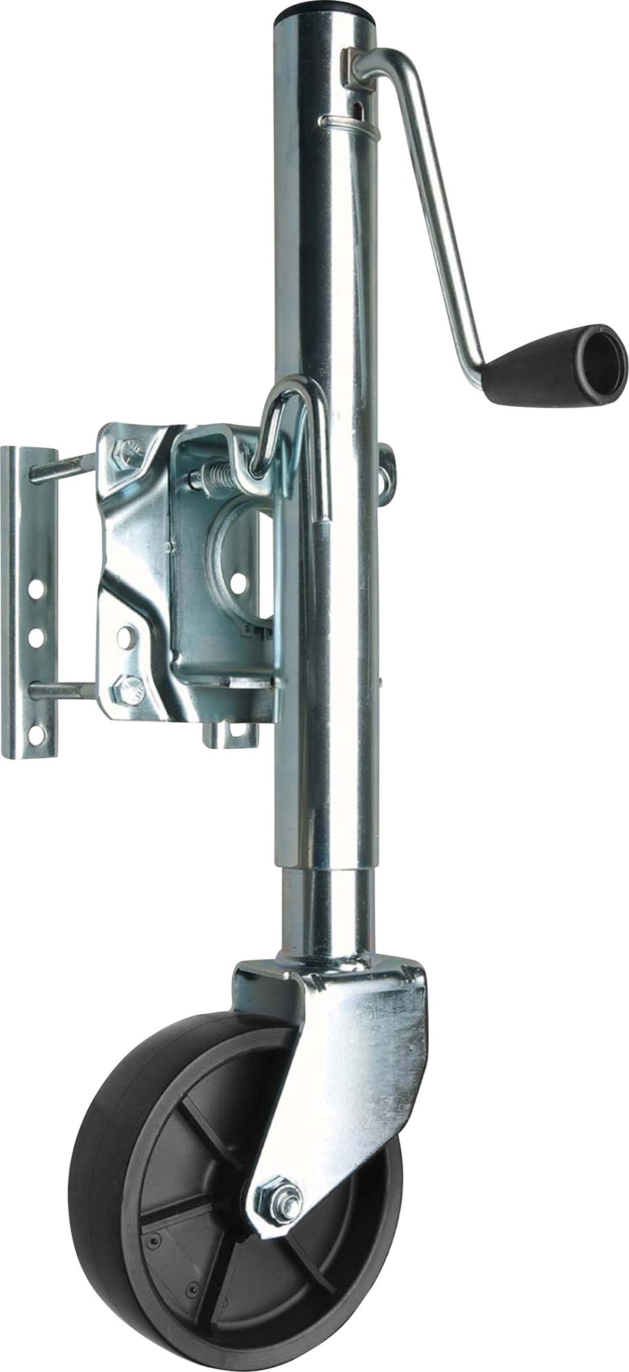 1,000 lb Bolt-On Swivel Trailer Jack with Wheel