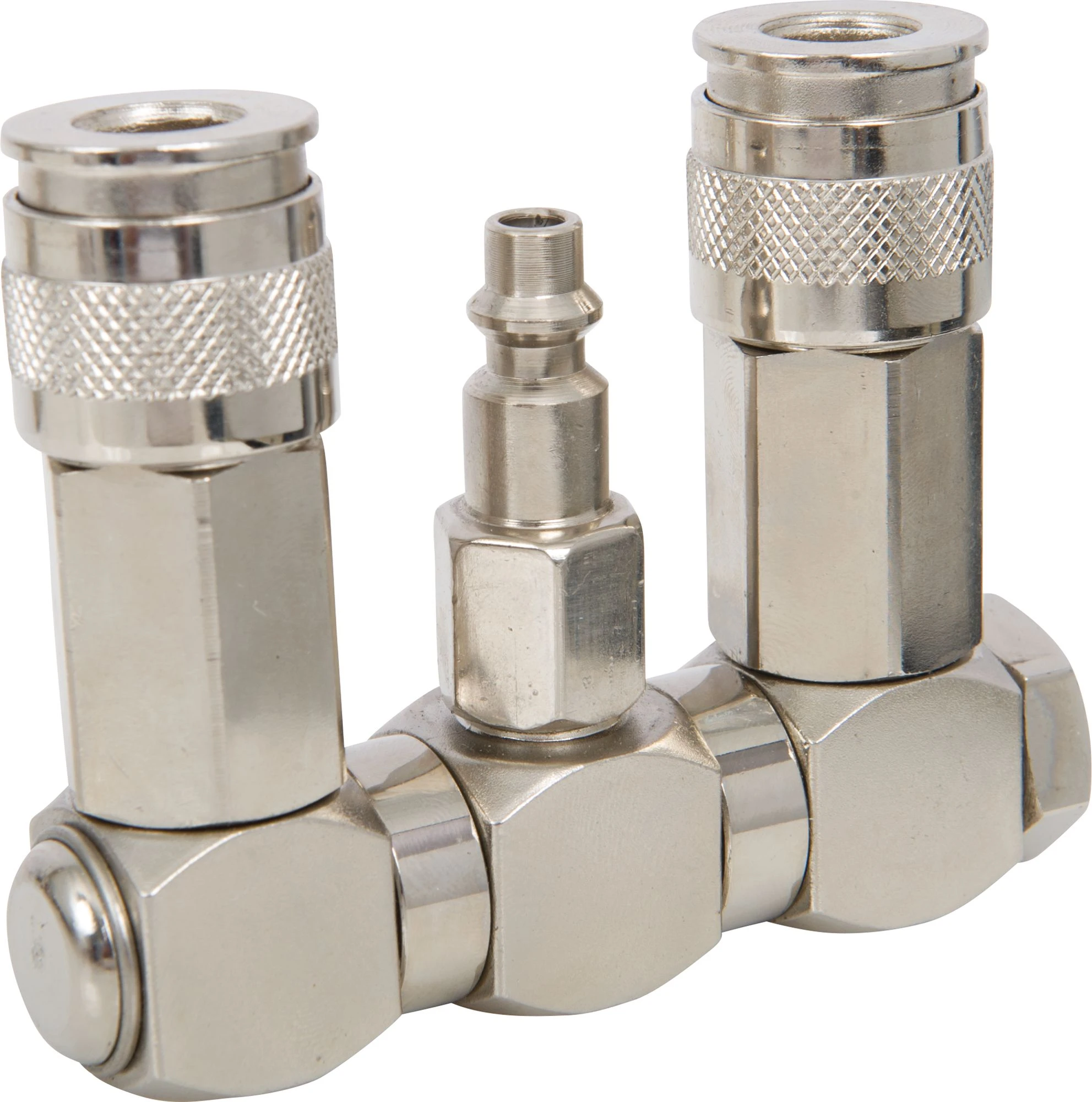Swivel Dual Quick Coupler Air Manifold