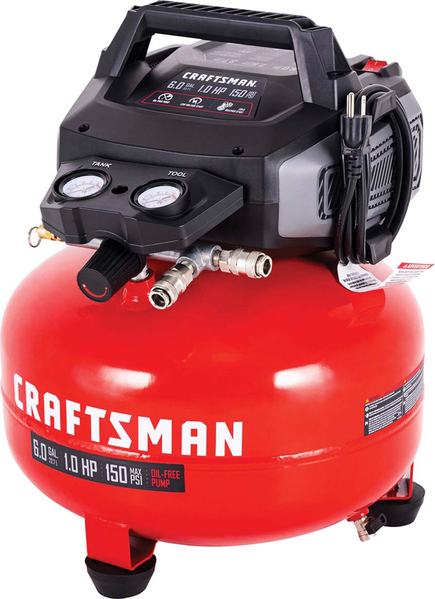6 Gallon Pancake Air Compressor