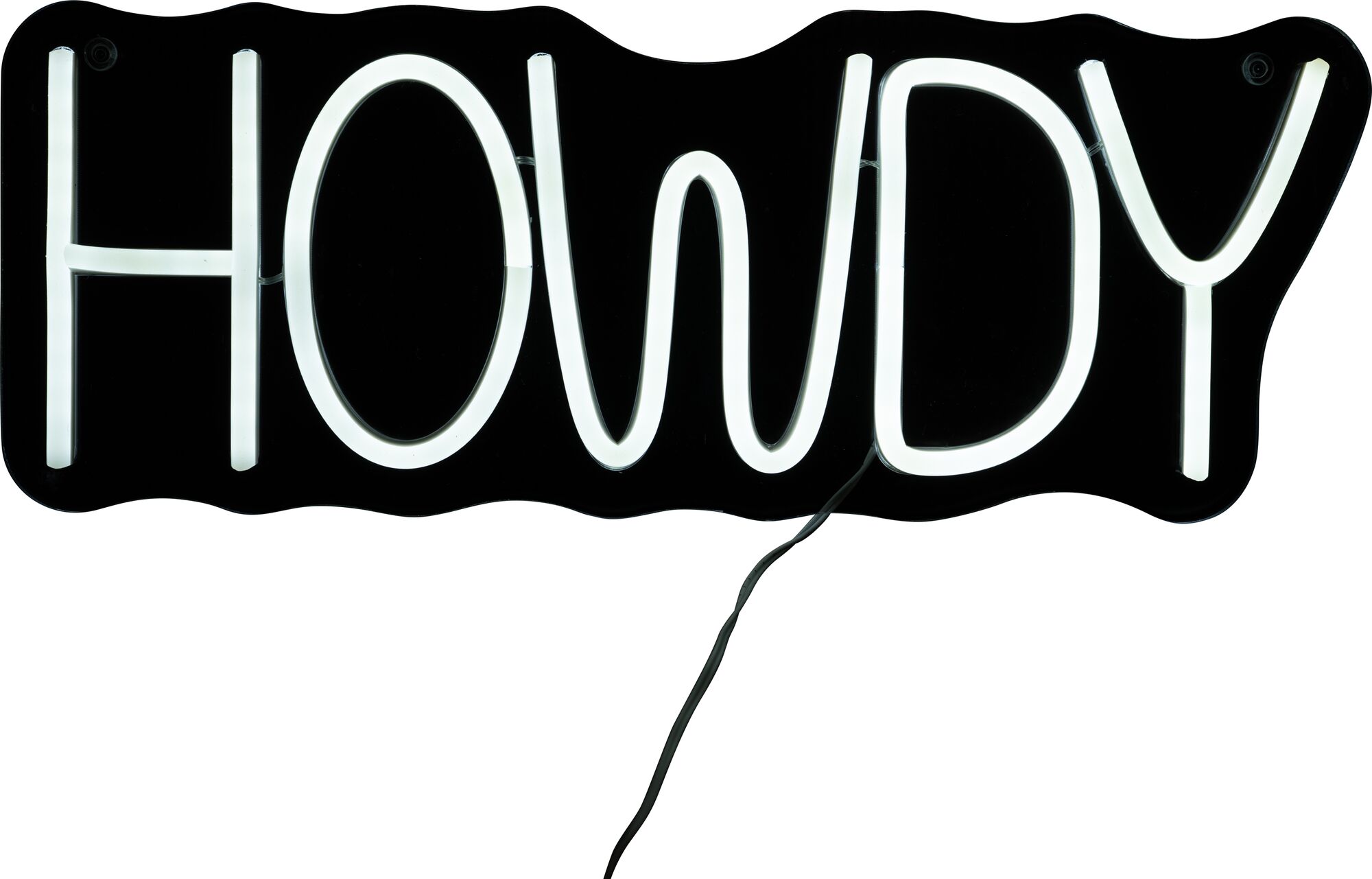 Neon Howdy Light Sign