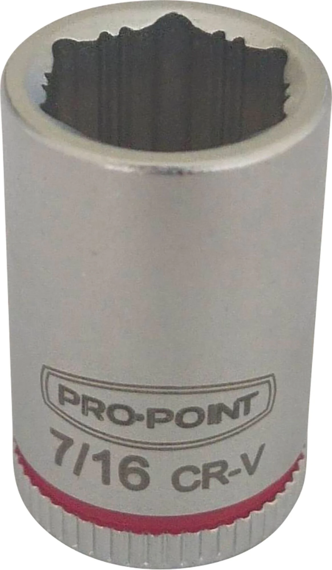 1/4 in. dr x 7/16 in. Shallow Non-Slip Socket