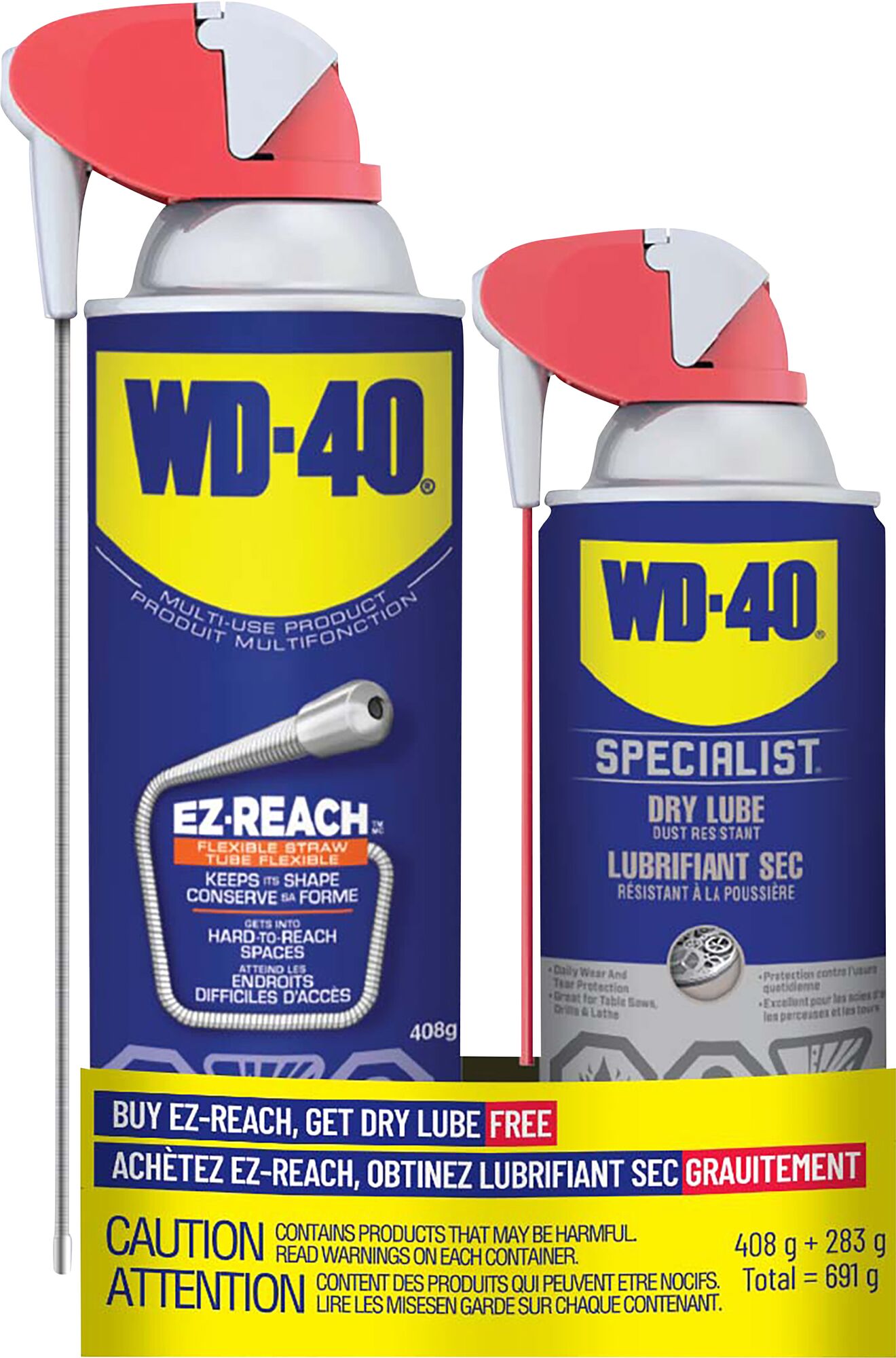 2 pc EZ-Reach and Dry Lube Lubricants