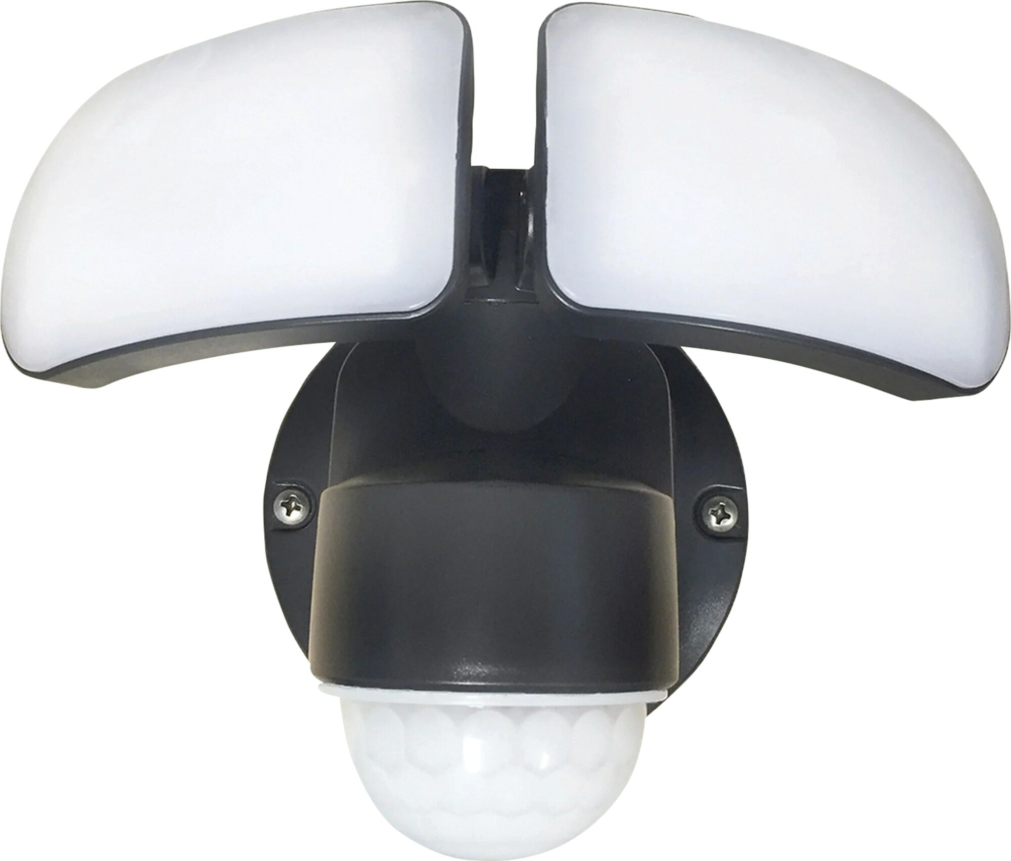 2,200 Lumen Black LED Motion-Sensor Security Light