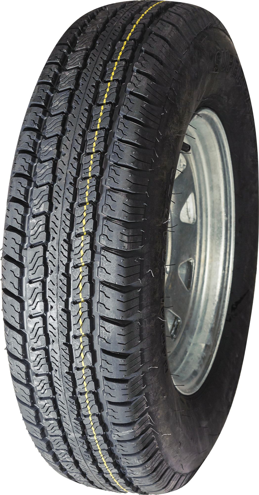 ST205/75R14 5-Bolt Trailer Tire Assembly