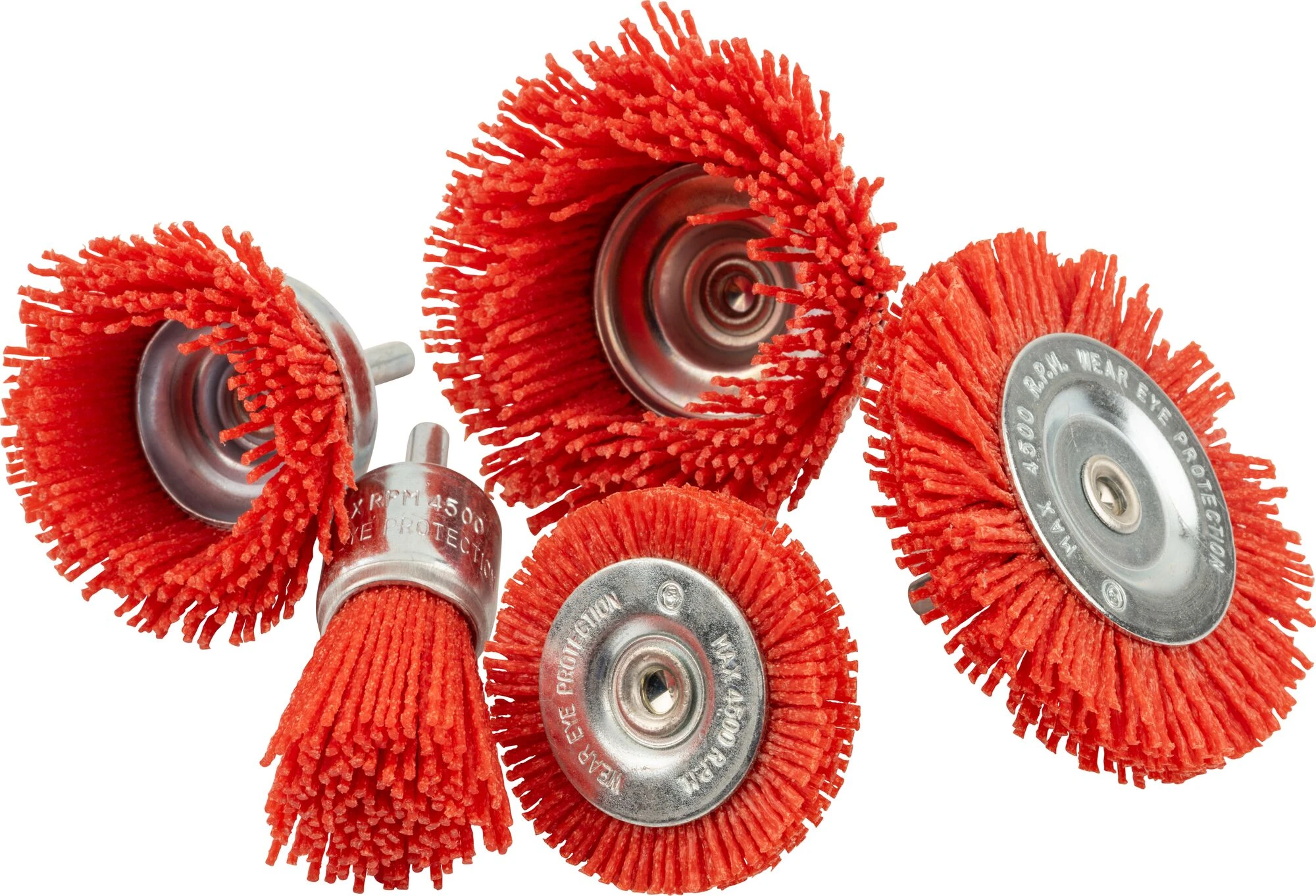 5 Pc Nylon Brush Set