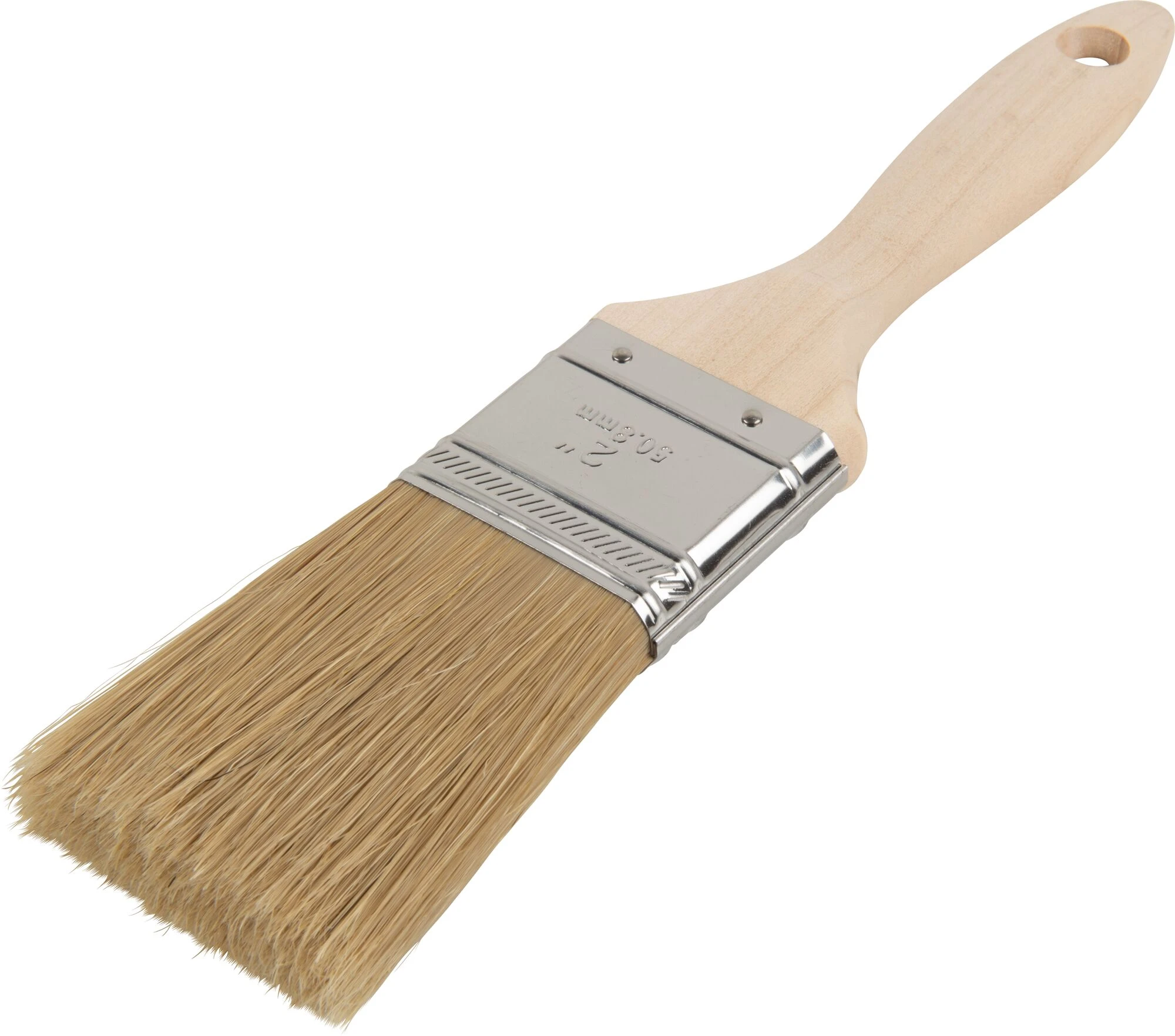 2 in. Flat Bristle Paint Brush
