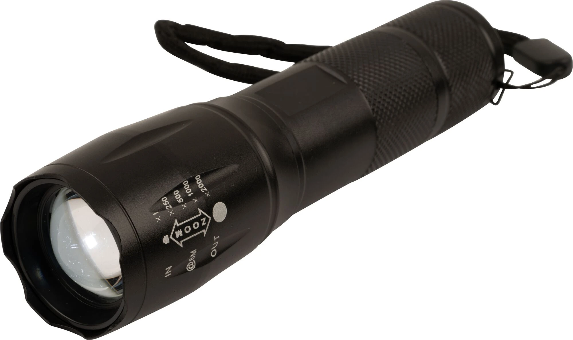 Tactical Zoom Aluminum Flashlight
