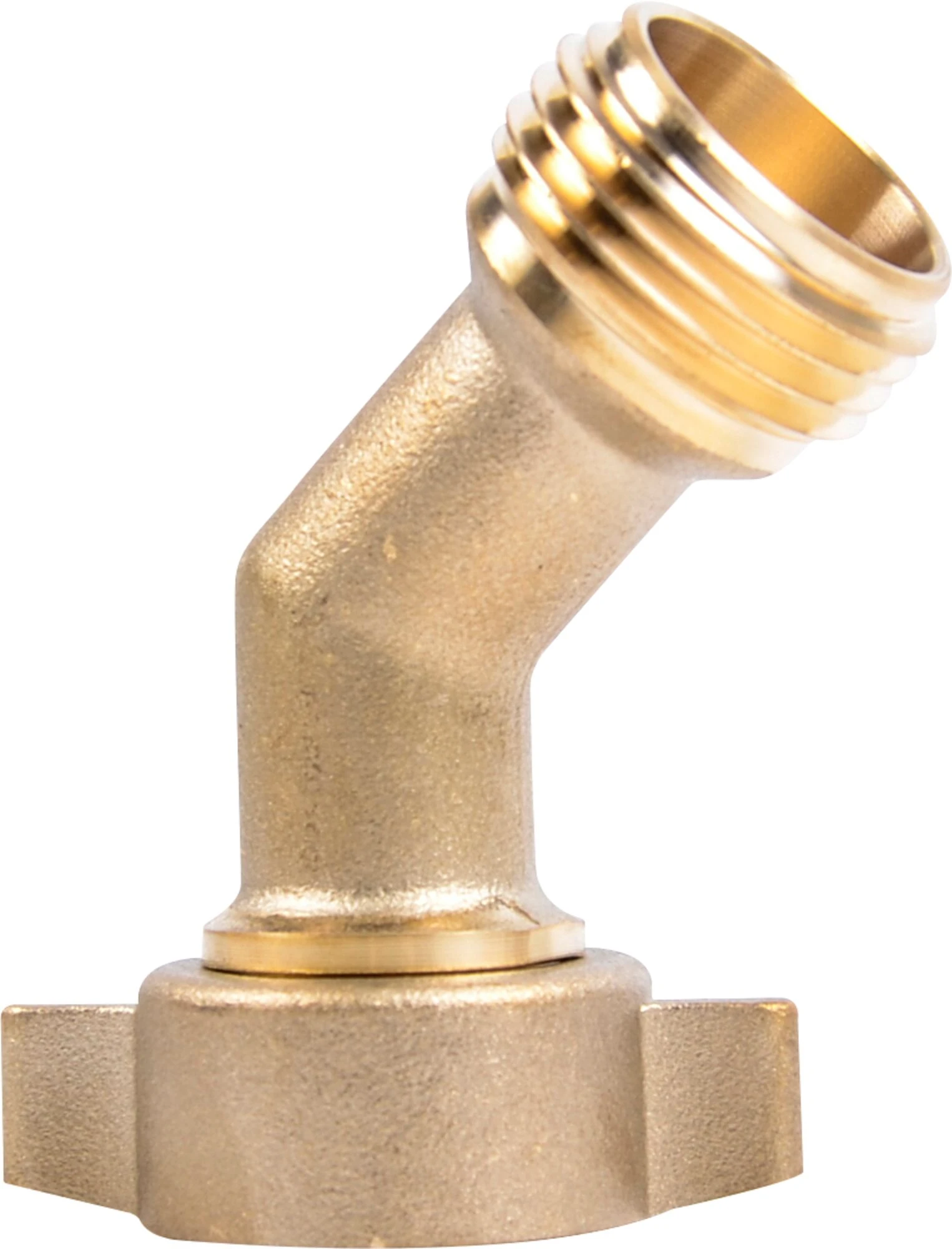 RV 45° Brass Hose Elbow
