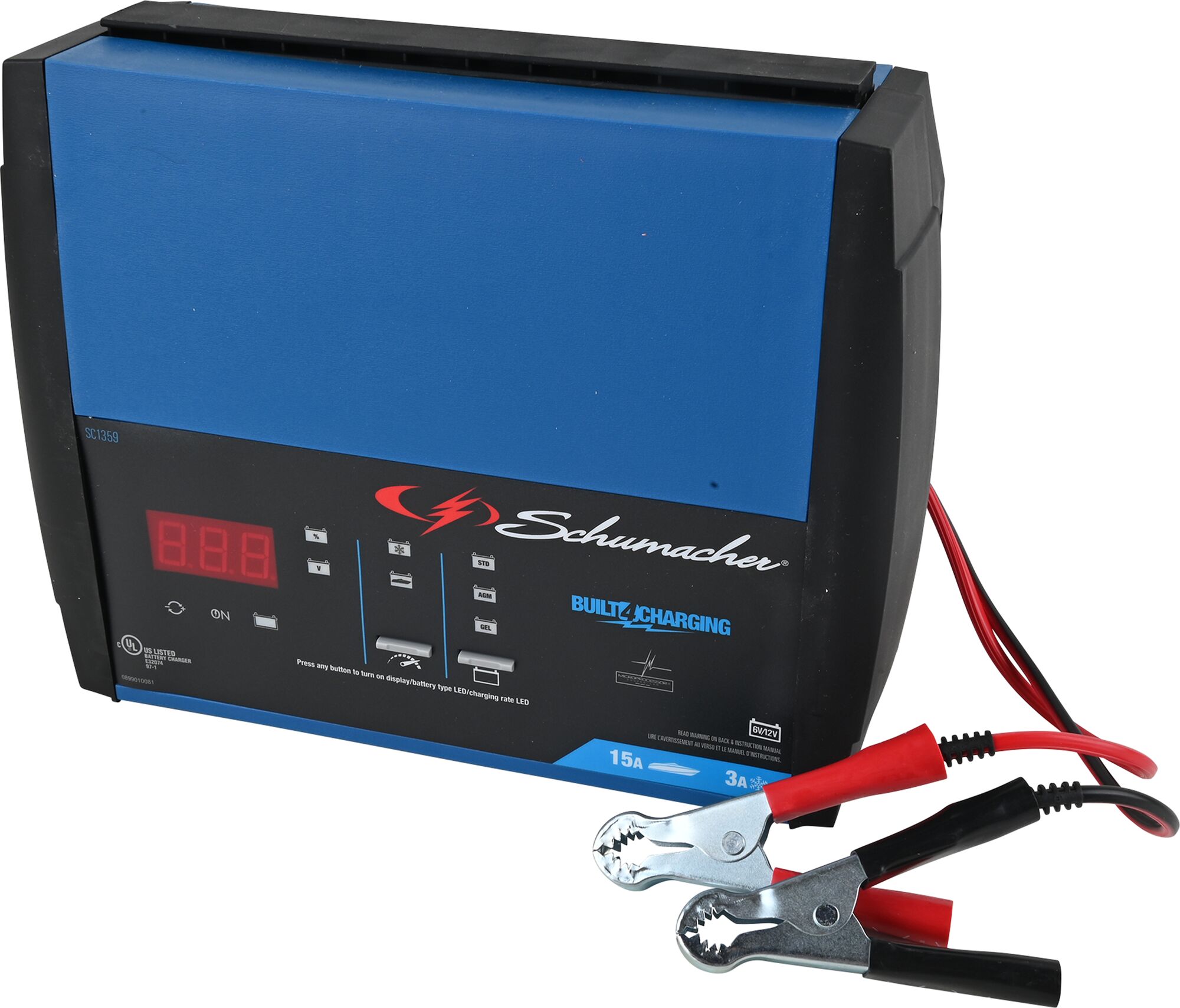 3/15A Fully Automatic Battery Charger