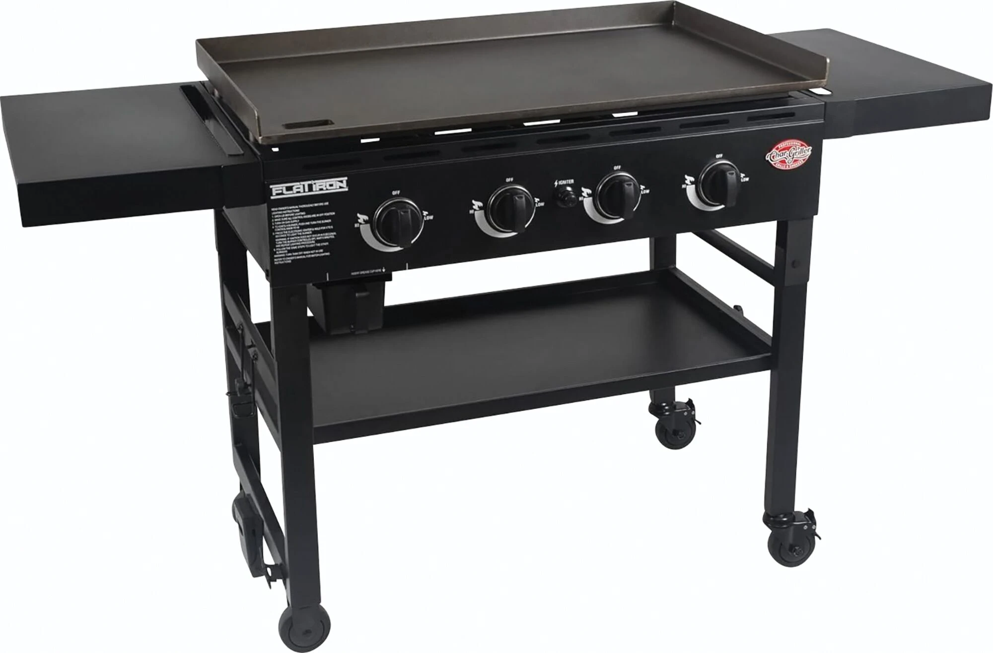 4-Burner Propane Gas Flat-Top Griddle
