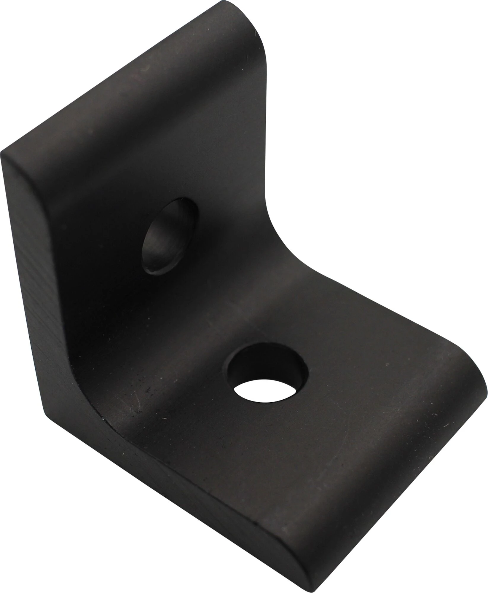 15S 4 pk Black 2-Hole Inside Corner Brackets