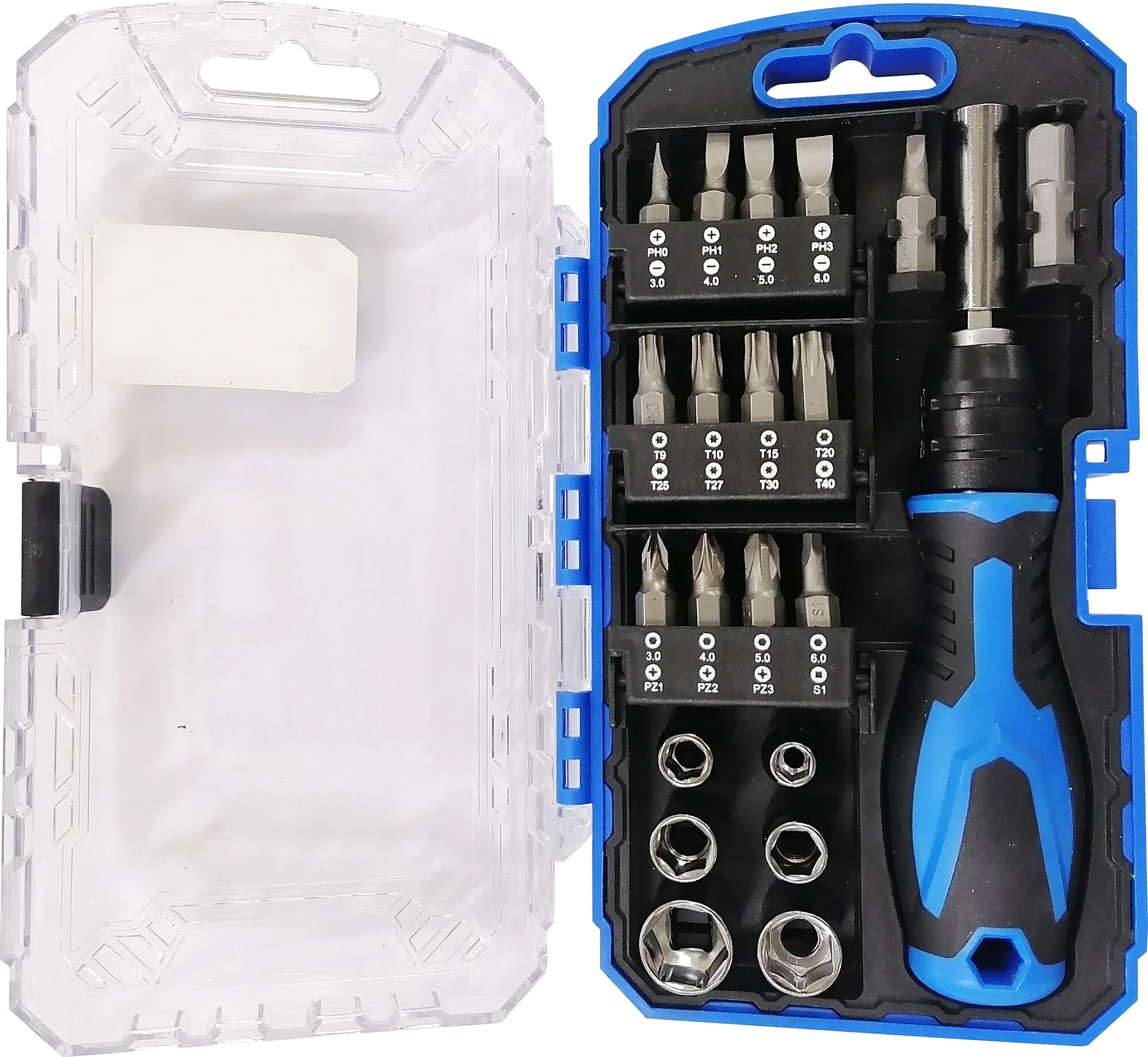 33 pc Speed-Fit Screwdriver Set