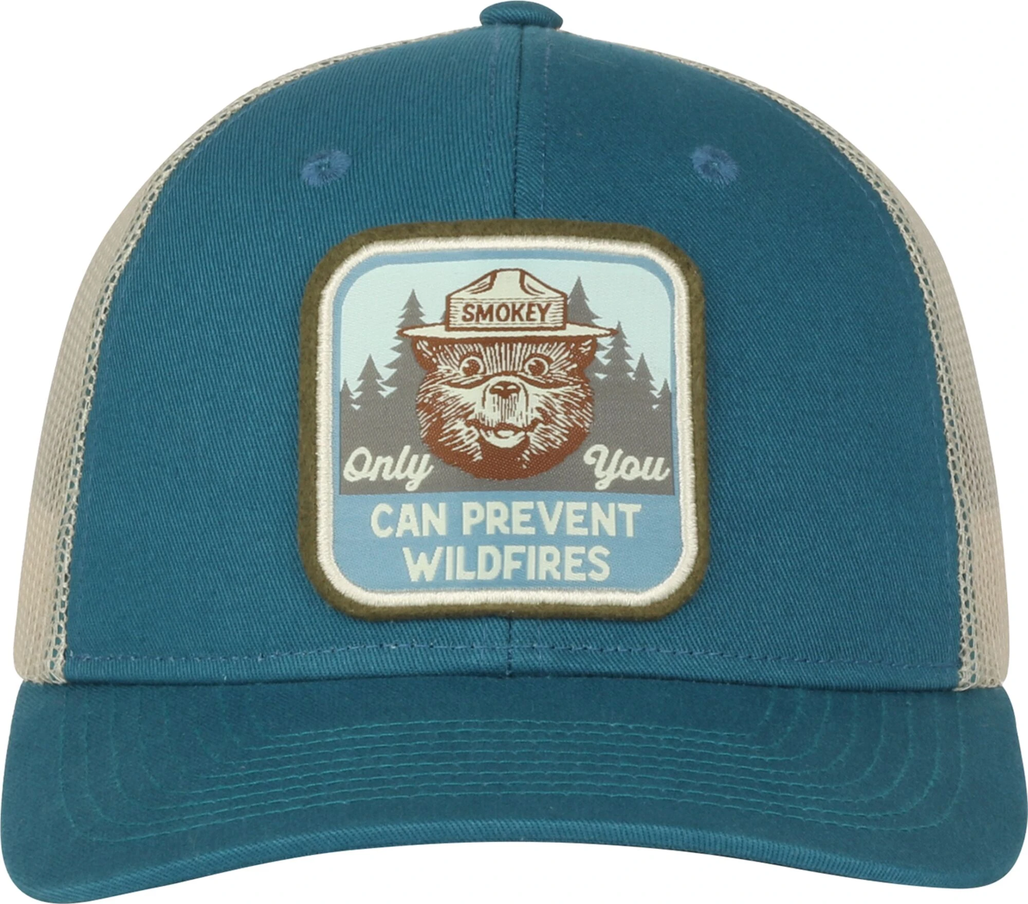 Blue/Putty Smokey The Bear Cap