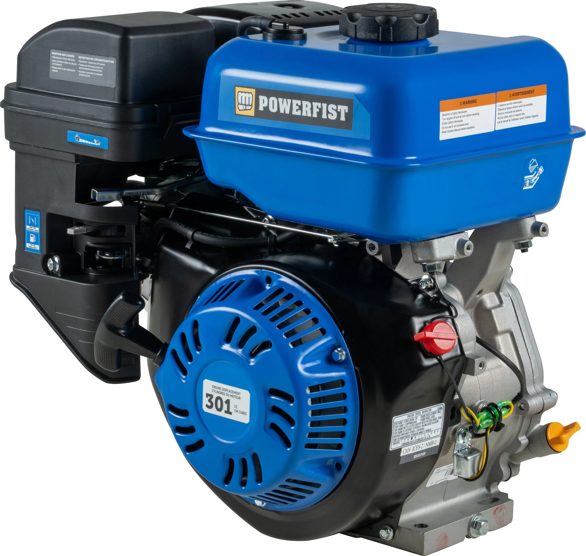 301cc OHV Gas Engine