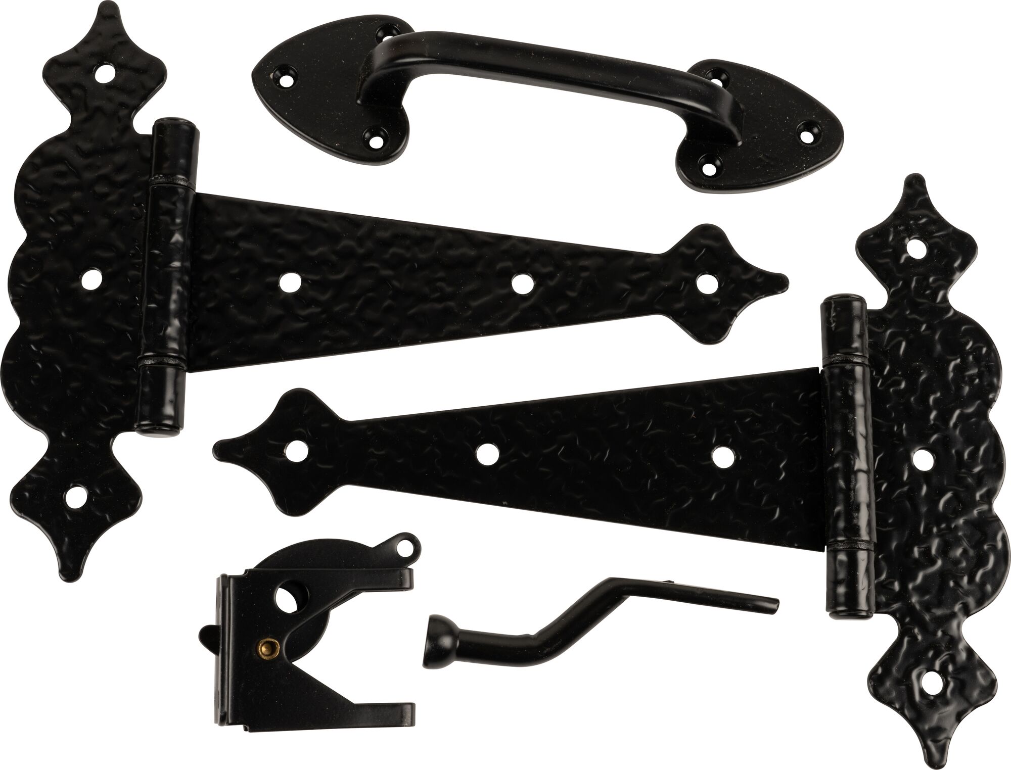 4 pc 8 in. Deco Gate Hinge Set
