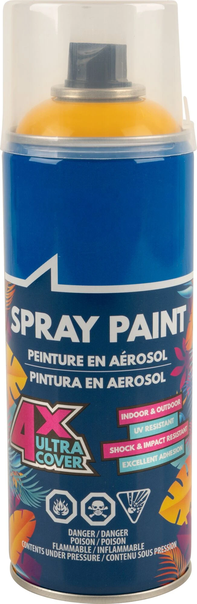 Glossy Yellow Spay Paint