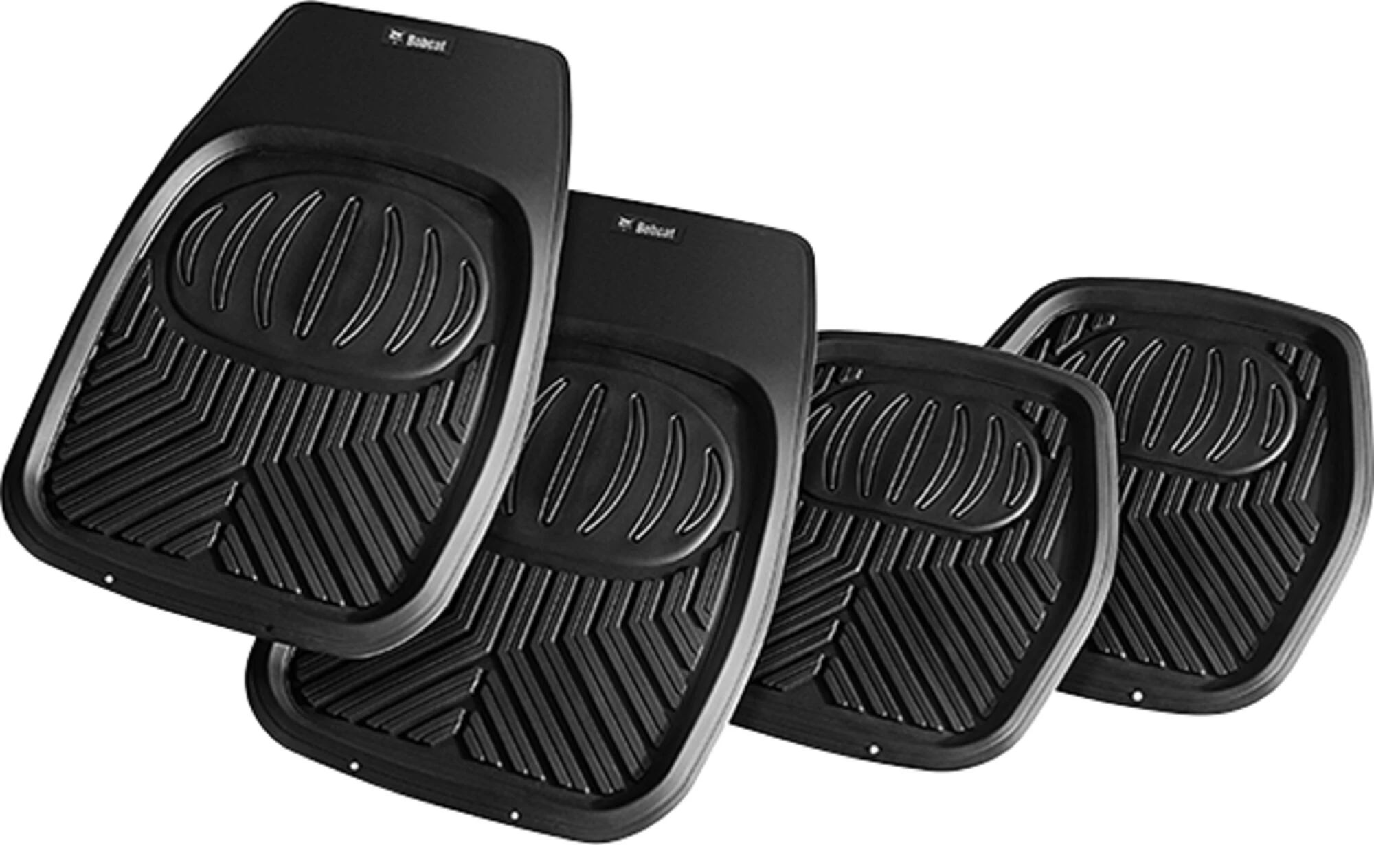4 pc PVC Vinyl Floor Car Mats