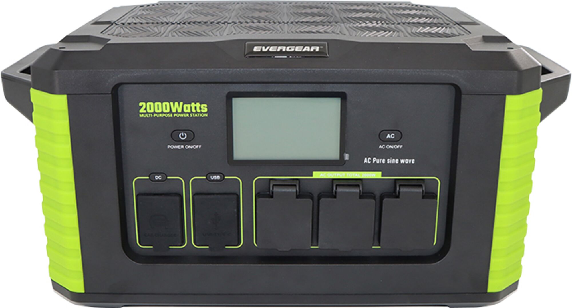 2,000W Li-ion Portable Power Station | Evergear Automotive