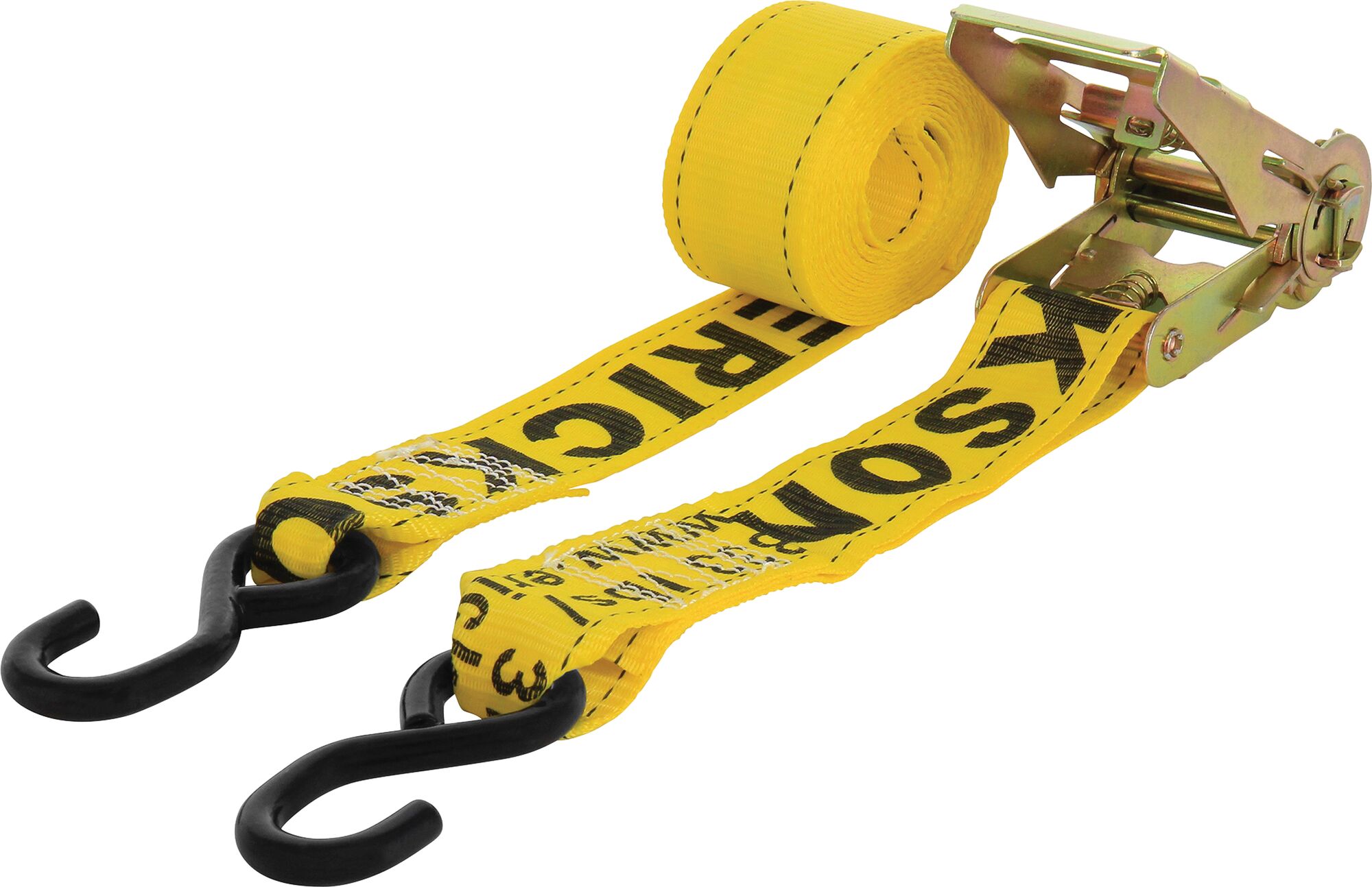 2 in. x 15 ft 2,500 lb Ratchet Tie-Down Strap
