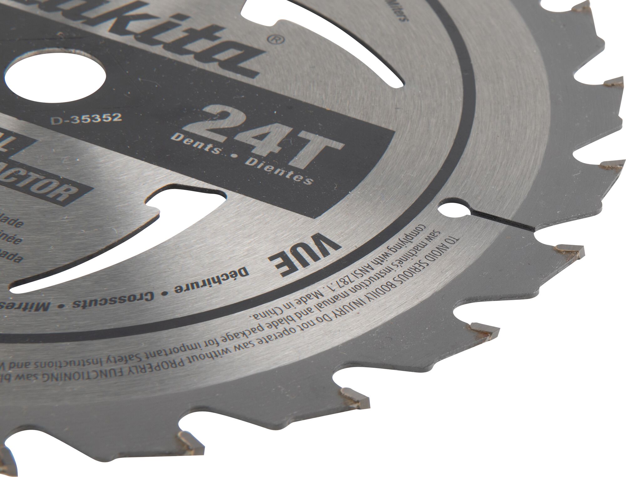 10 pk 7-1/4 in. 24T Carbide Tipped Circular Saw Blades