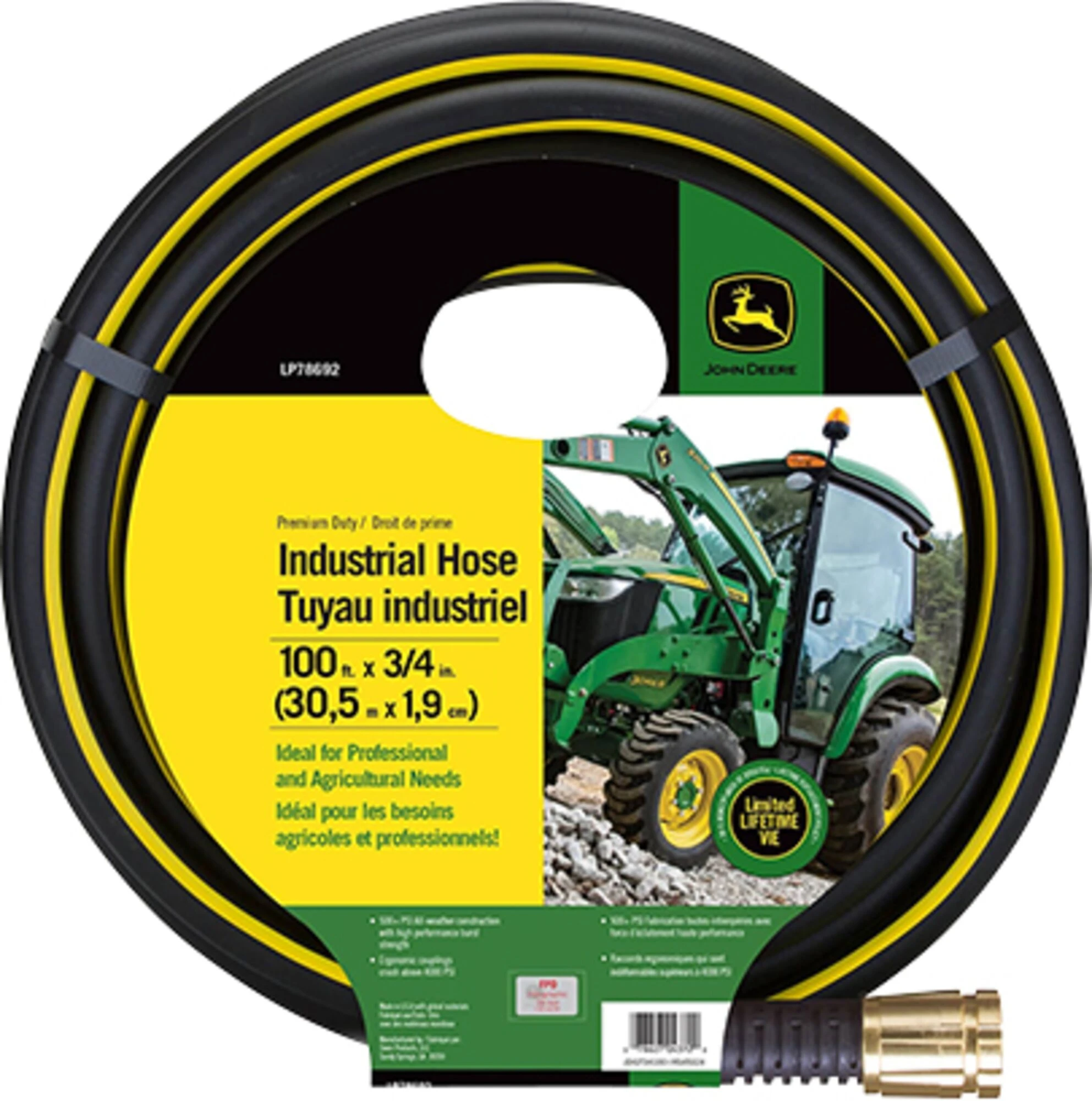 3/4 in. x 100 ft Industrial Garden Hose