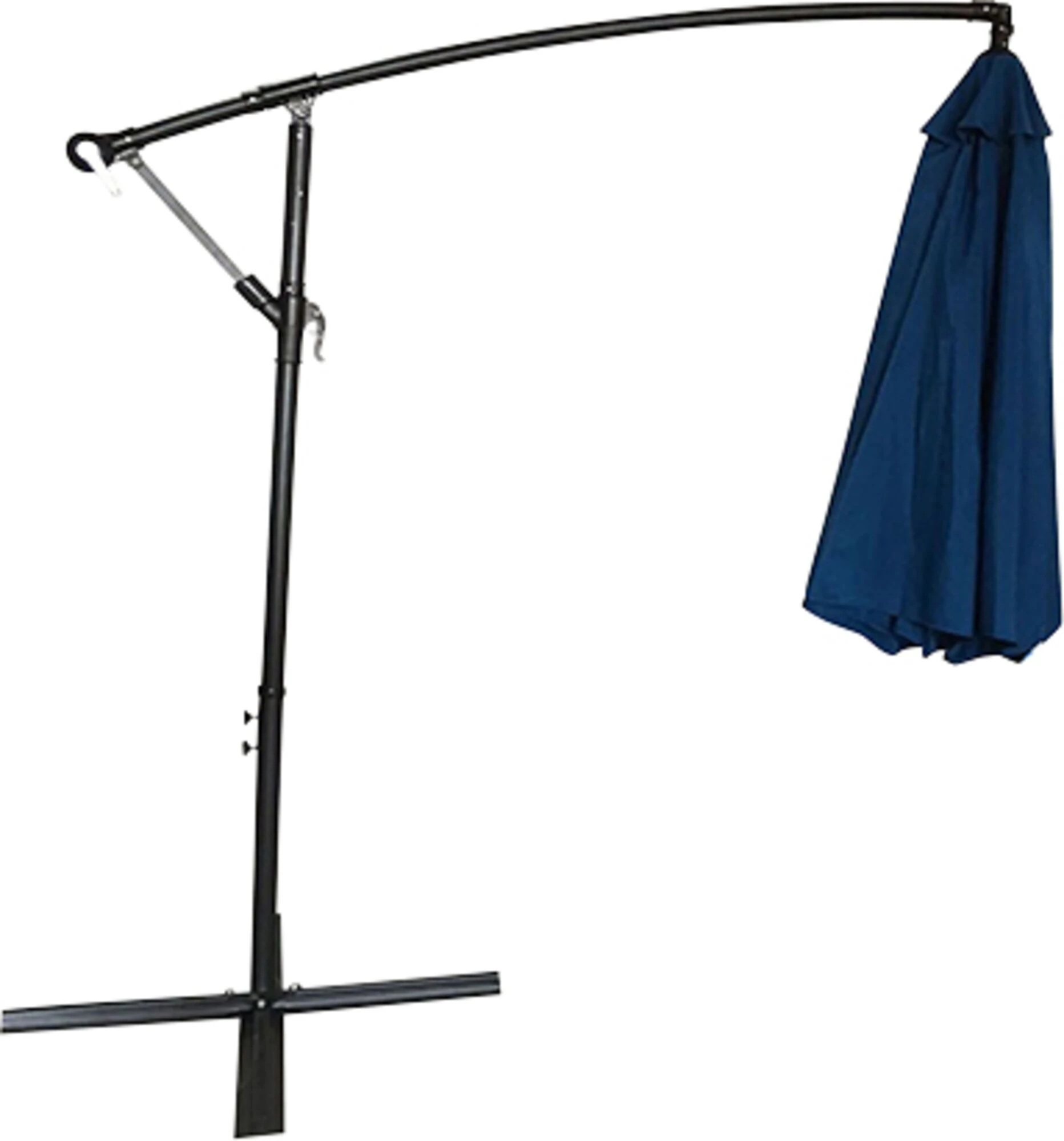 10 ft Lapis Blue Offset Umbrella