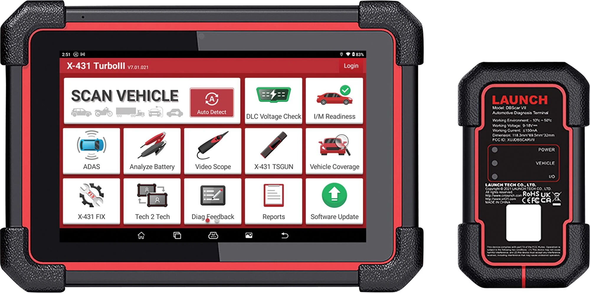 X431 Turbo III Professional Diagnostic Scan Tool