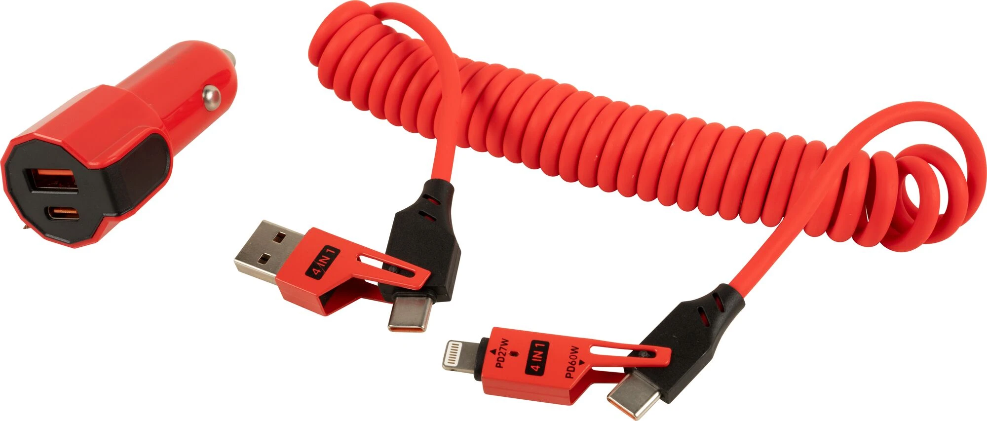 4-in-1 USB Cable Combo Charger