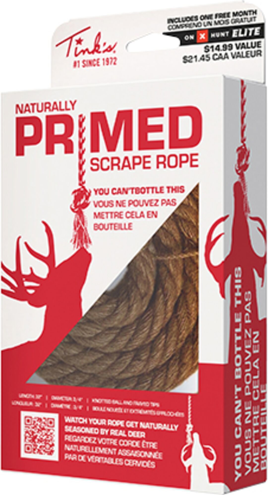 Primed Scrape Rope