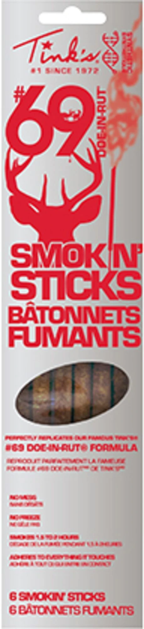 6 pk Doe-In-Rut Estrous Smokin' Sticks